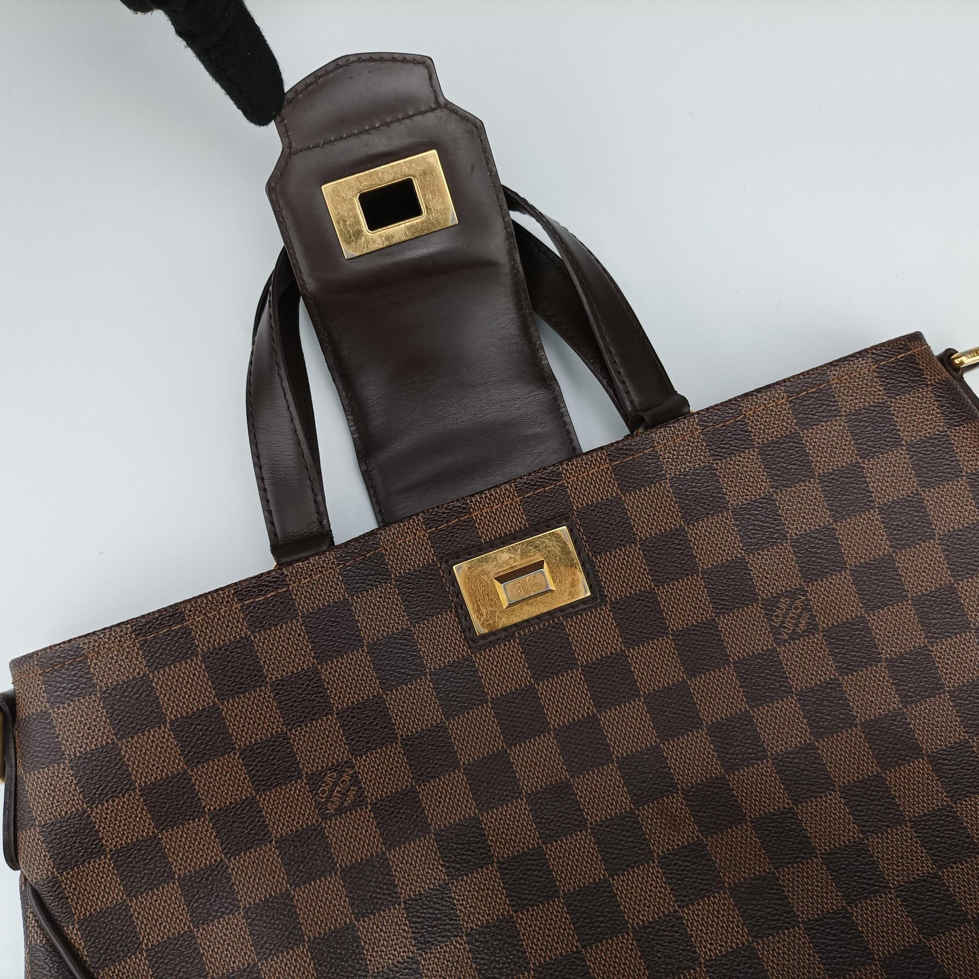 Secondhand Louis Vuitton Cabas Rosebery EBENE Damier Canvas N41177 shoulderbag | stylenewstar