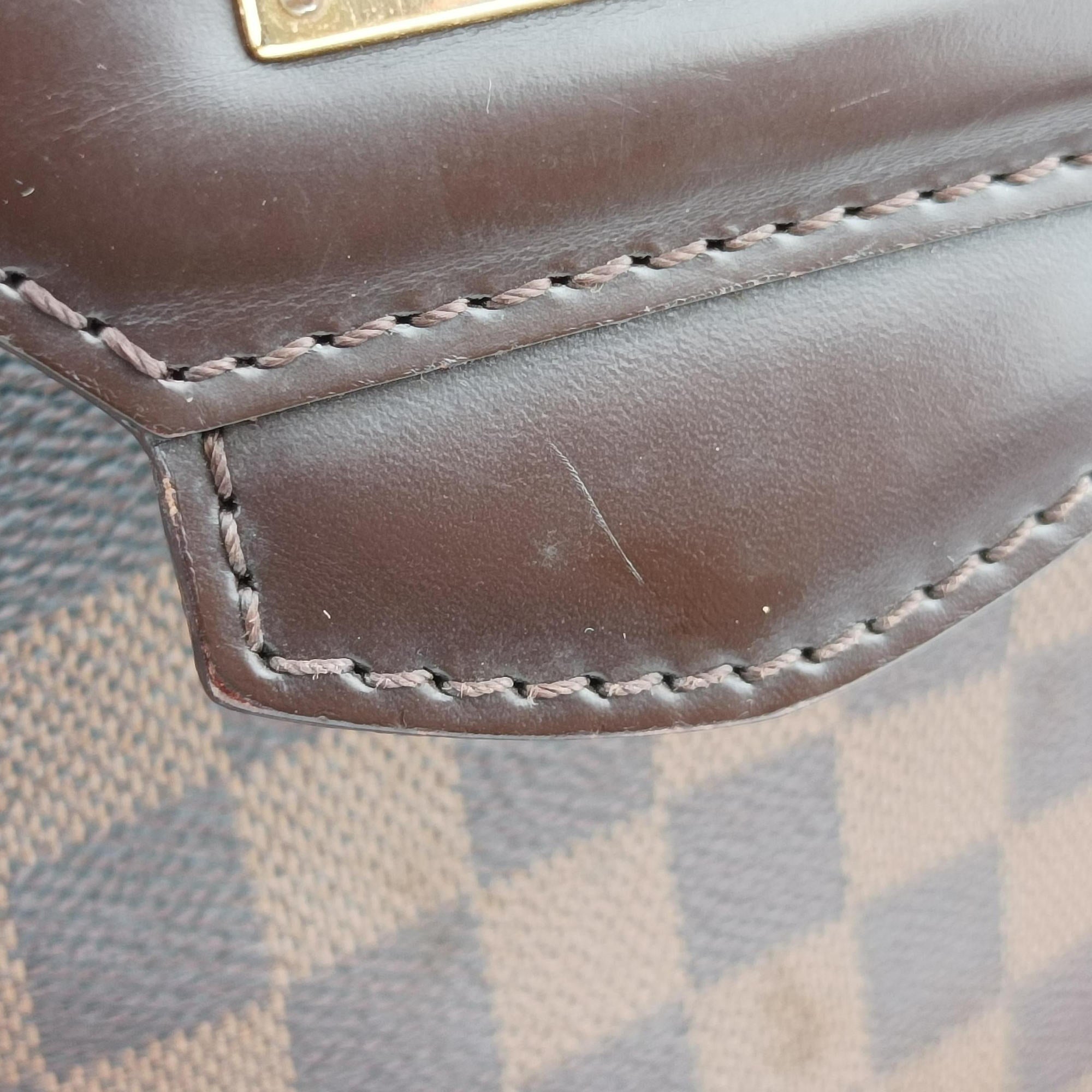 Secondhand Louis Vuitton Cabas Rosebery EBENE Damier Canvas N41177 shoulderbag | stylenewstar