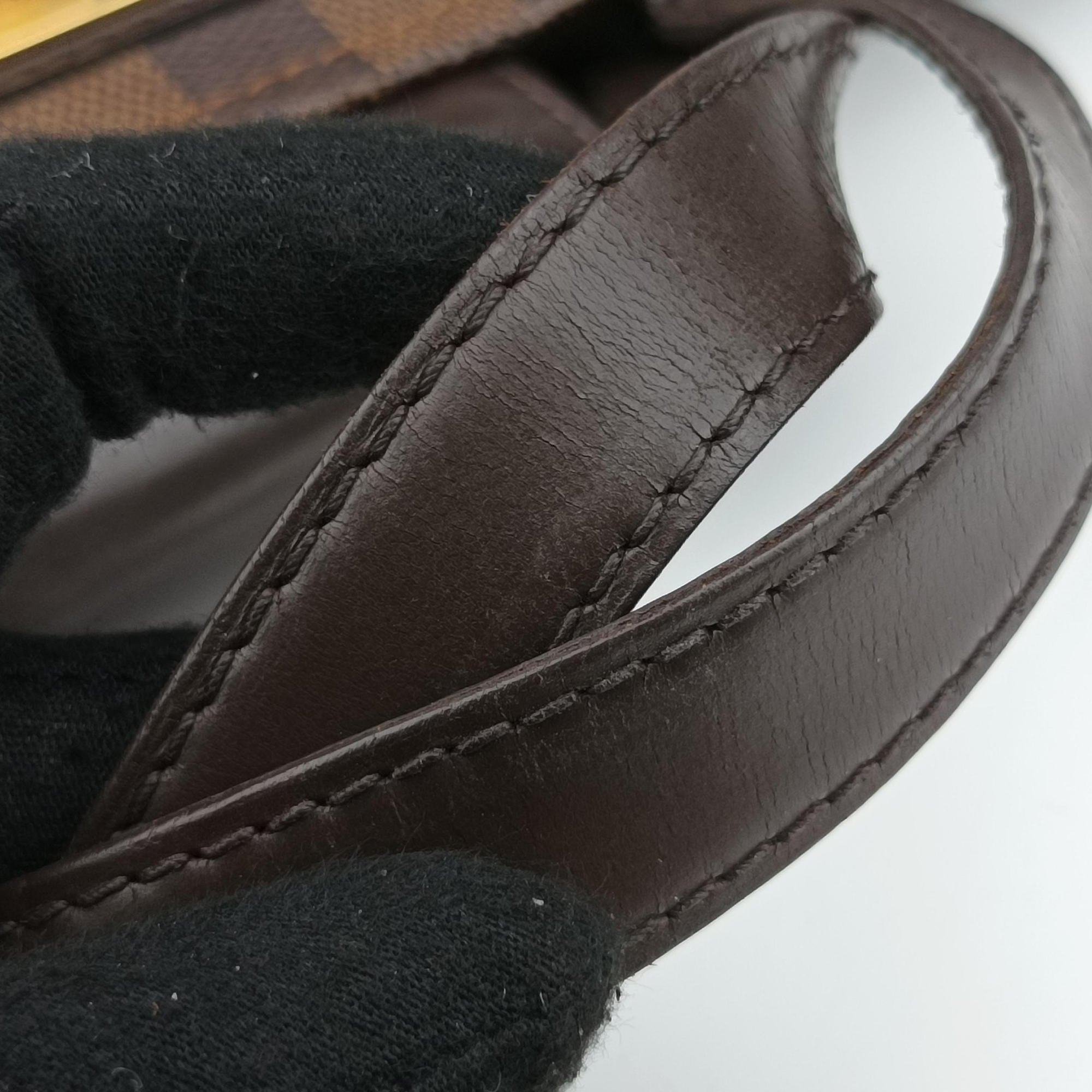 Secondhand Louis Vuitton Cabas Rosebery EBENE Damier Canvas N41177 shoulderbag | stylenewstar