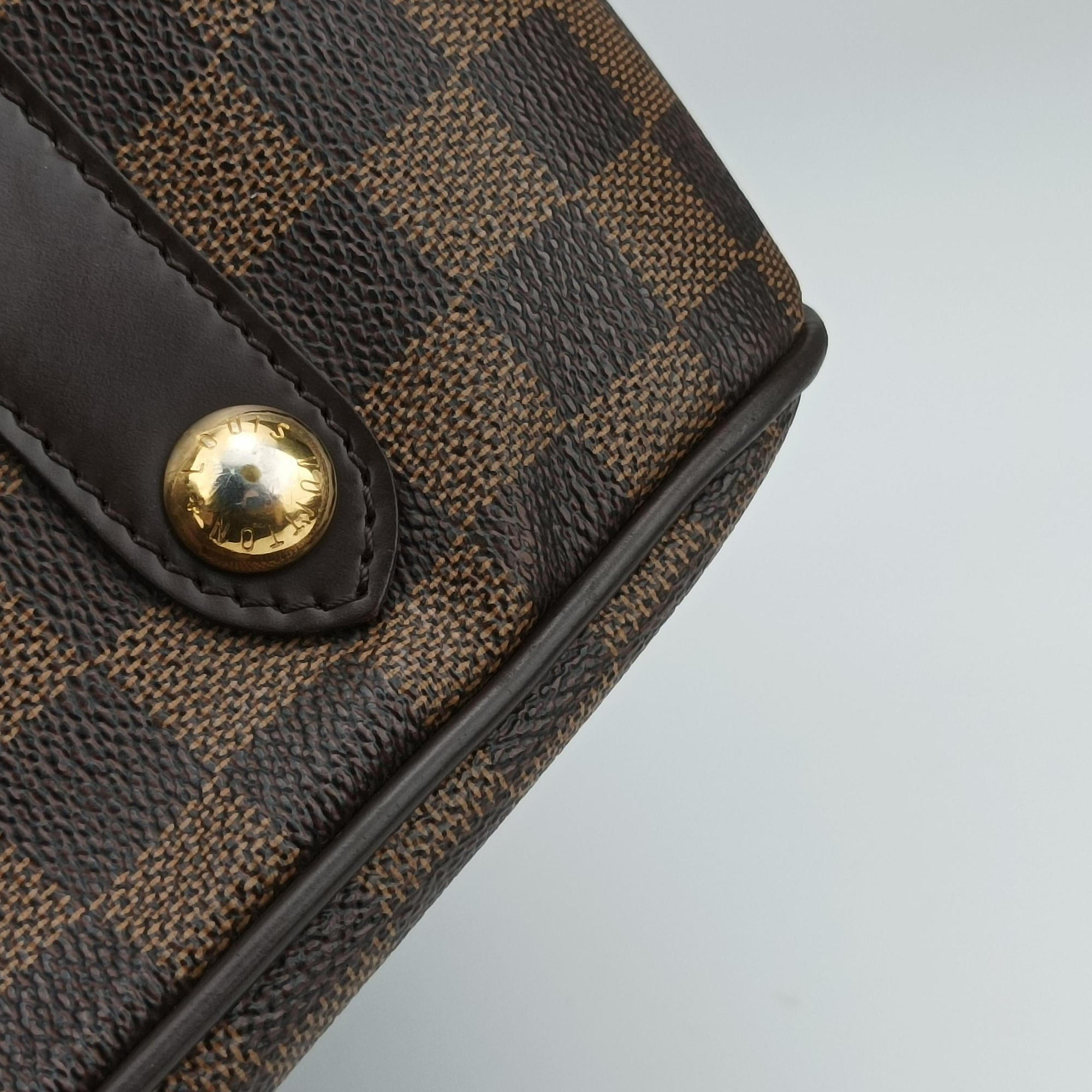 Secondhand Louis Vuitton Cabas Rosebery EBENE Damier Canvas N41177 shoulderbag | stylenewstar