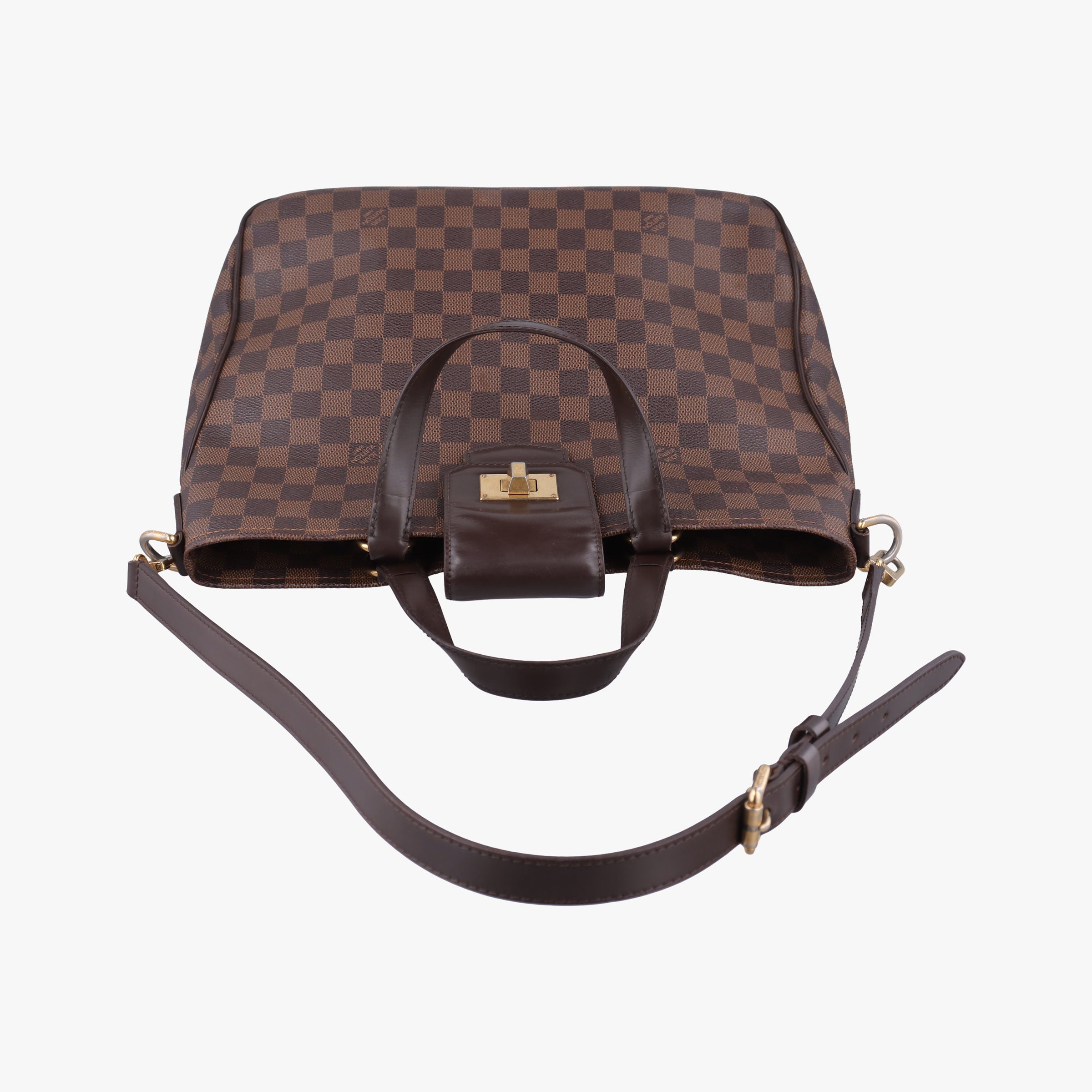 Secondhand Louis Vuitton Cabas Rosebery EBENE Damier Canvas N41177 shoulderbag | stylenewstar