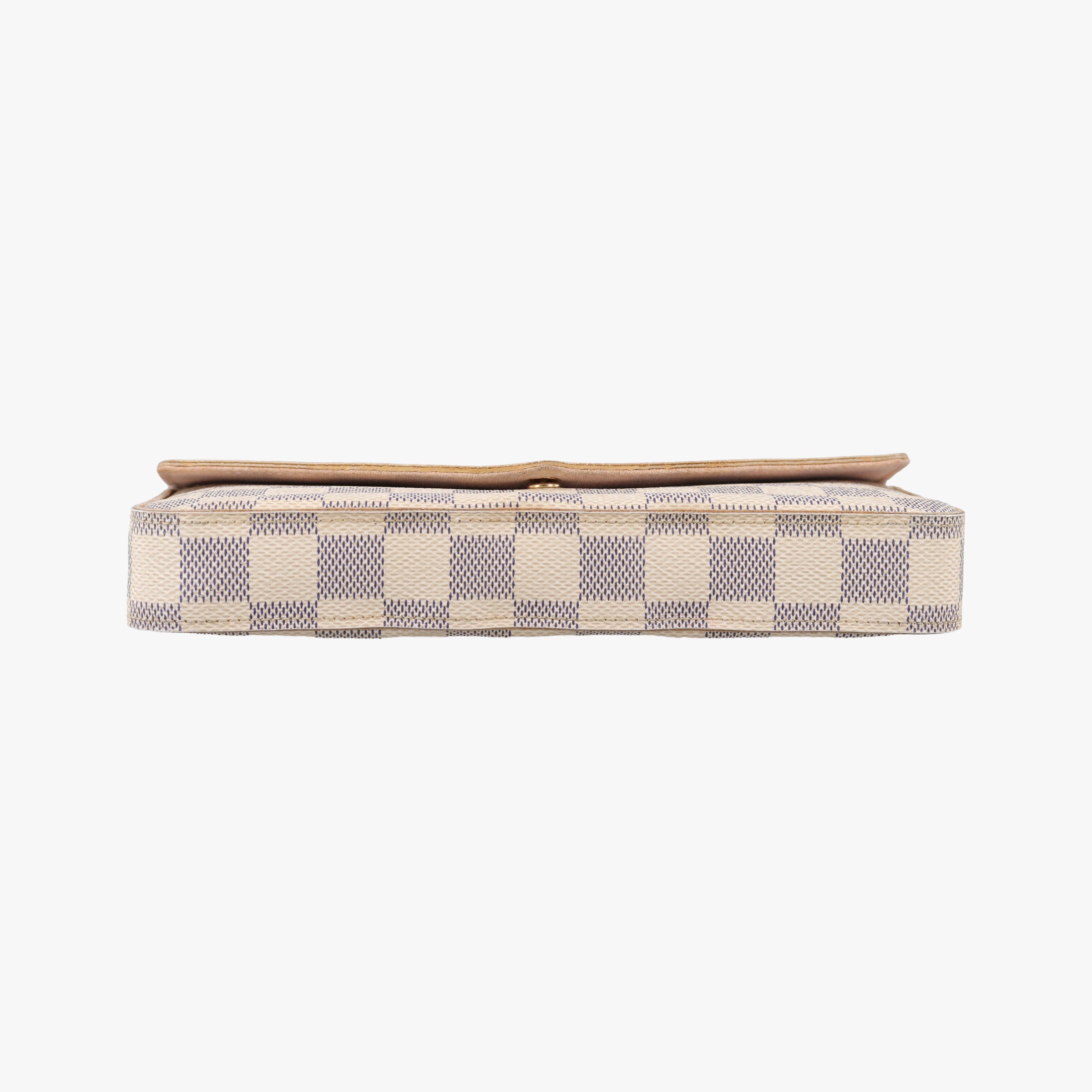 Pre-owned Louis Vuitton Pochette Felicie Azur Damier Canvas N63106 shoulderbag | stylenewstar