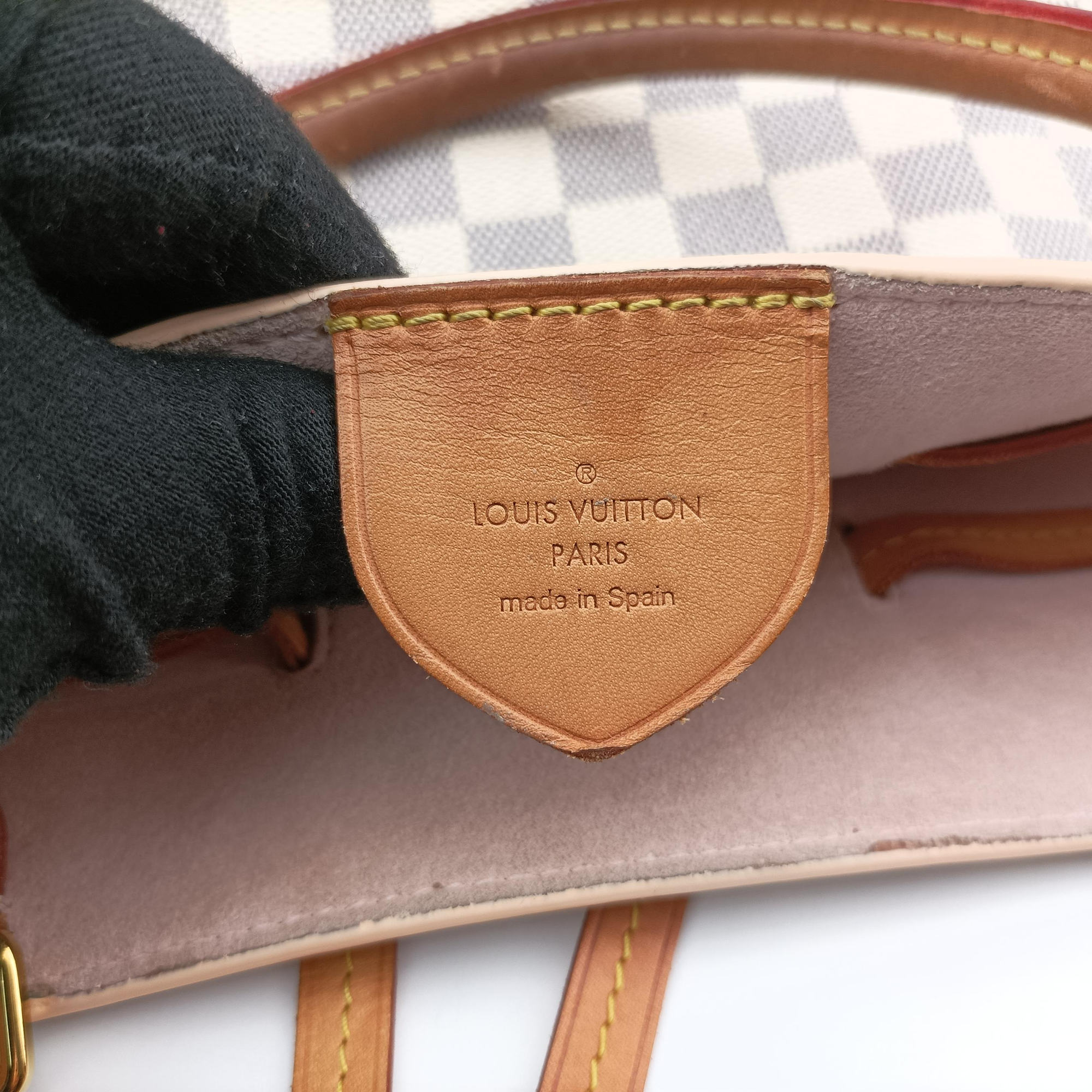 Pre-owned Louis Vuitton GIROLATA Azur Damier Canvas N41579 shoulderbag | stylenewstar