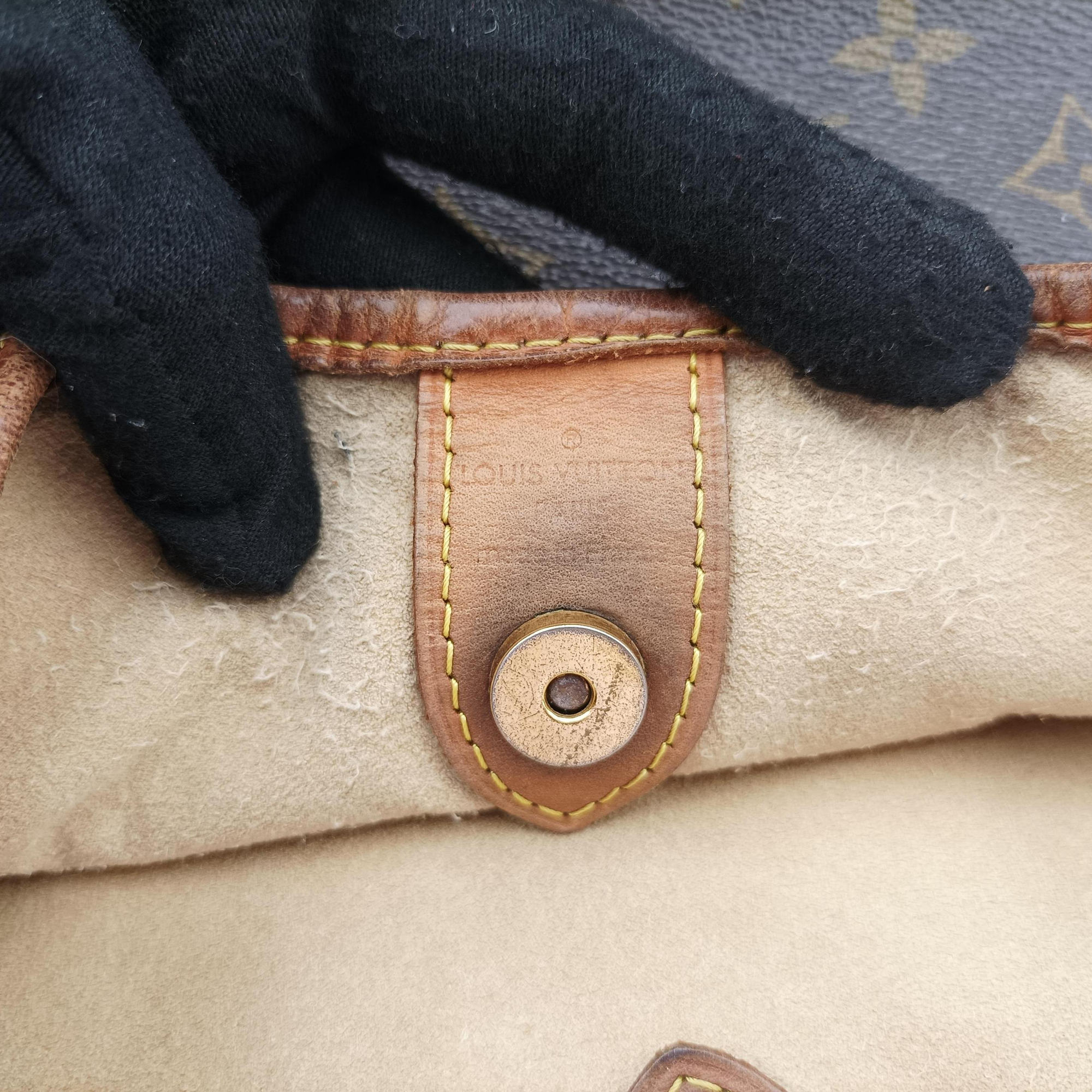 Vintage Louis Vuitton GALLIERA PM Brown Monogram Canvas M56382 shoulderbag | stylenewstar