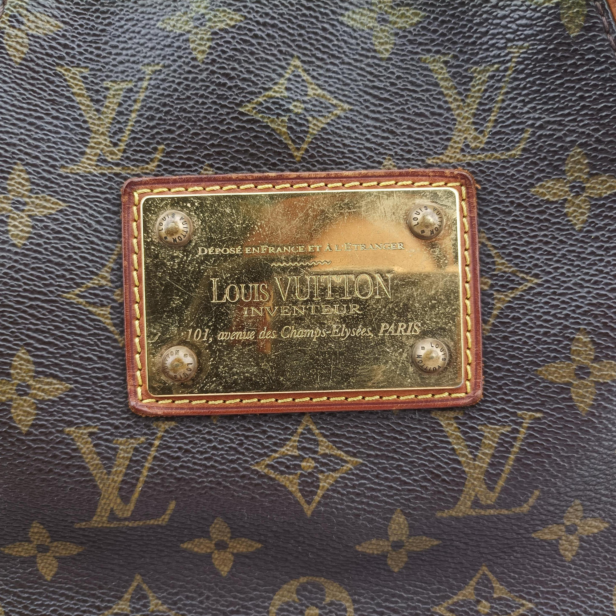 Vintage Louis Vuitton GALLIERA PM Brown Monogram Canvas M56382 shoulderbag | stylenewstar