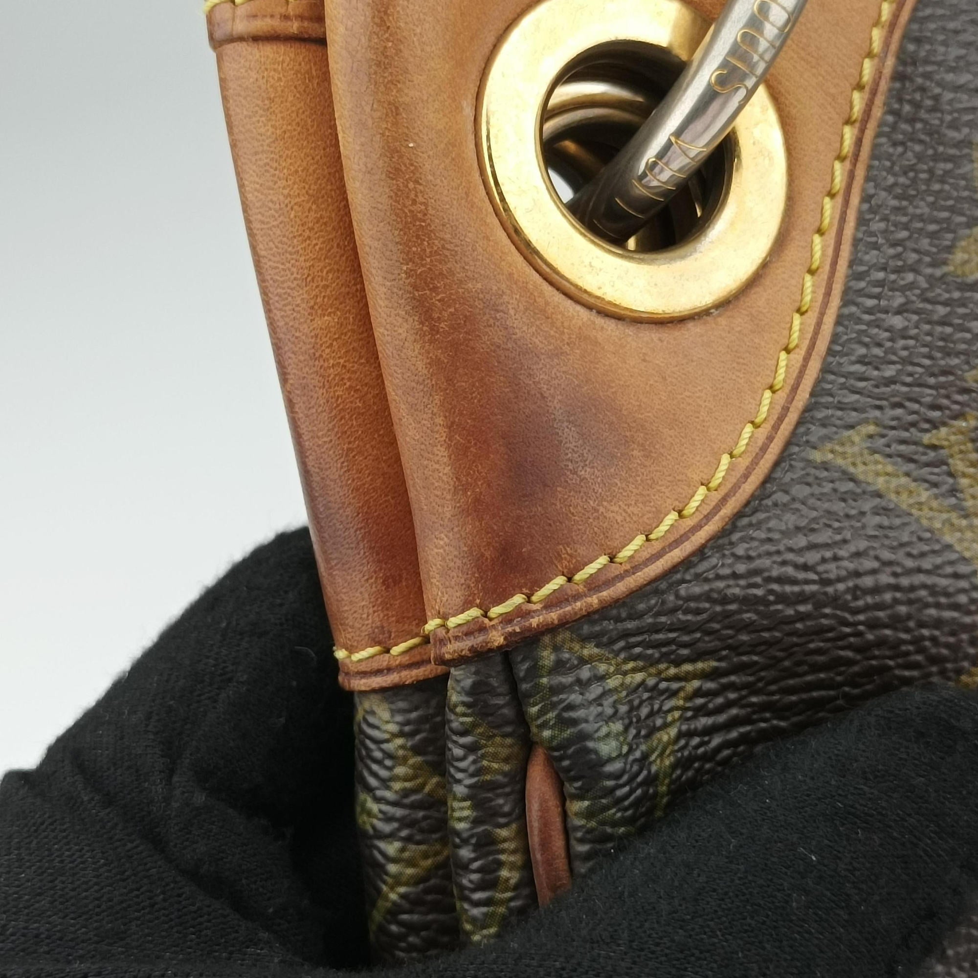 Vintage Louis Vuitton GALLIERA PM Brown Monogram Canvas M56382 shoulderbag | stylenewstar