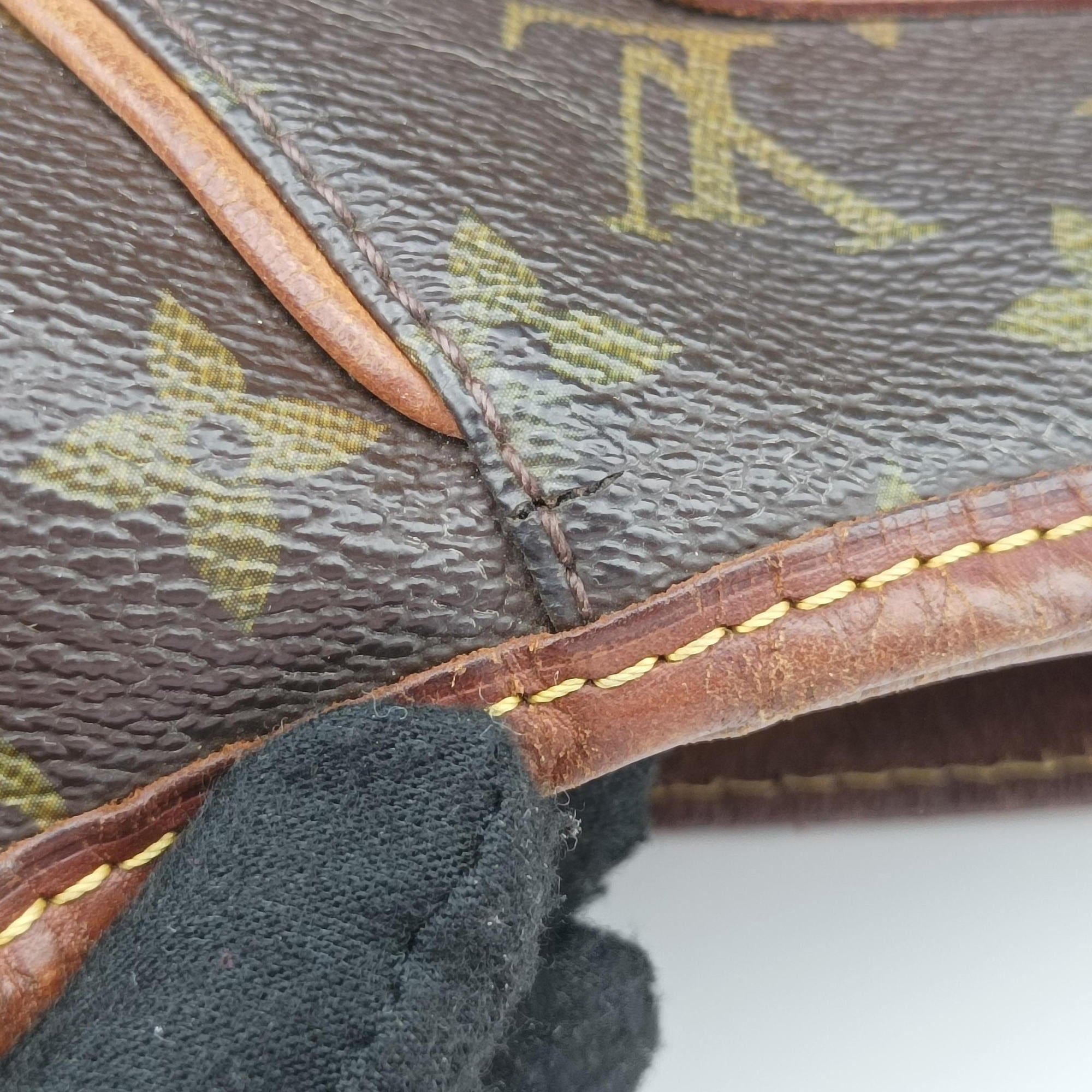 Vintage Louis Vuitton GALLIERA PM Brown Monogram Canvas M56382 shoulderbag | stylenewstar