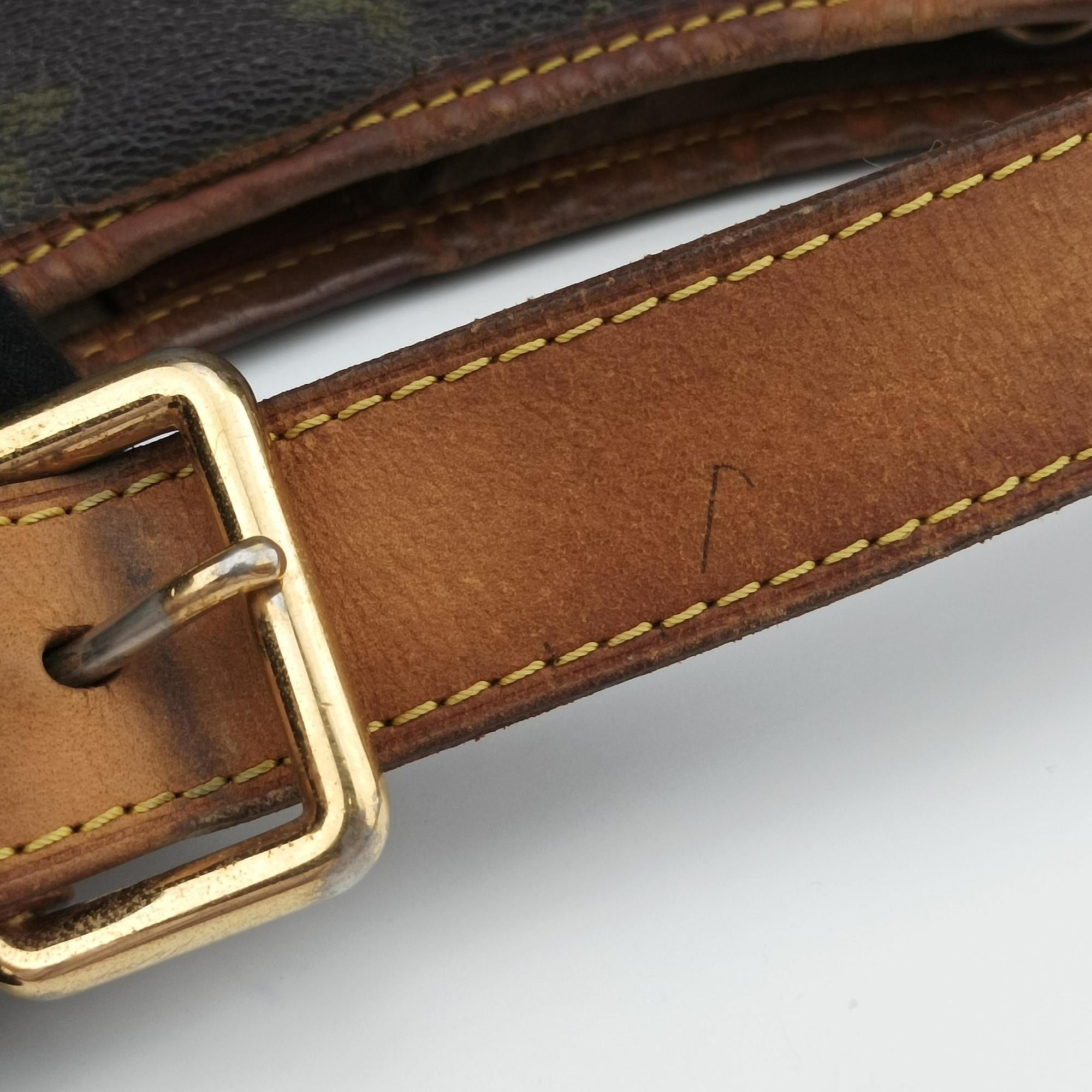 Vintage Louis Vuitton GALLIERA PM Brown Monogram Canvas M56382 shoulderbag | stylenewstar