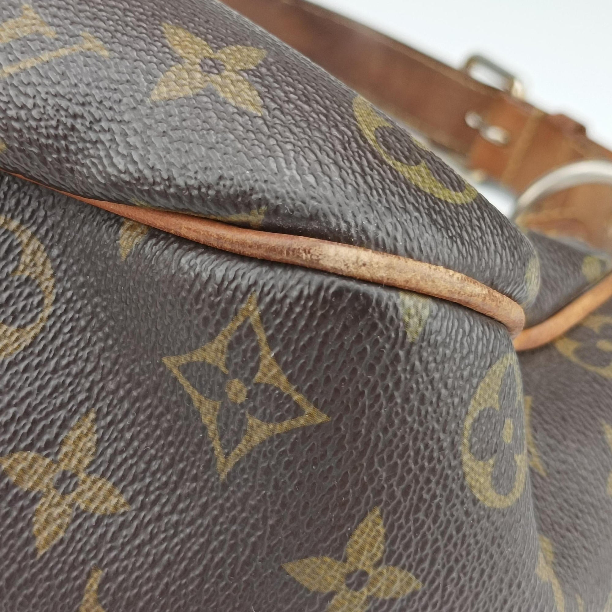 Vintage Louis Vuitton GALLIERA PM Brown Monogram Canvas M56382 shoulderbag | stylenewstar