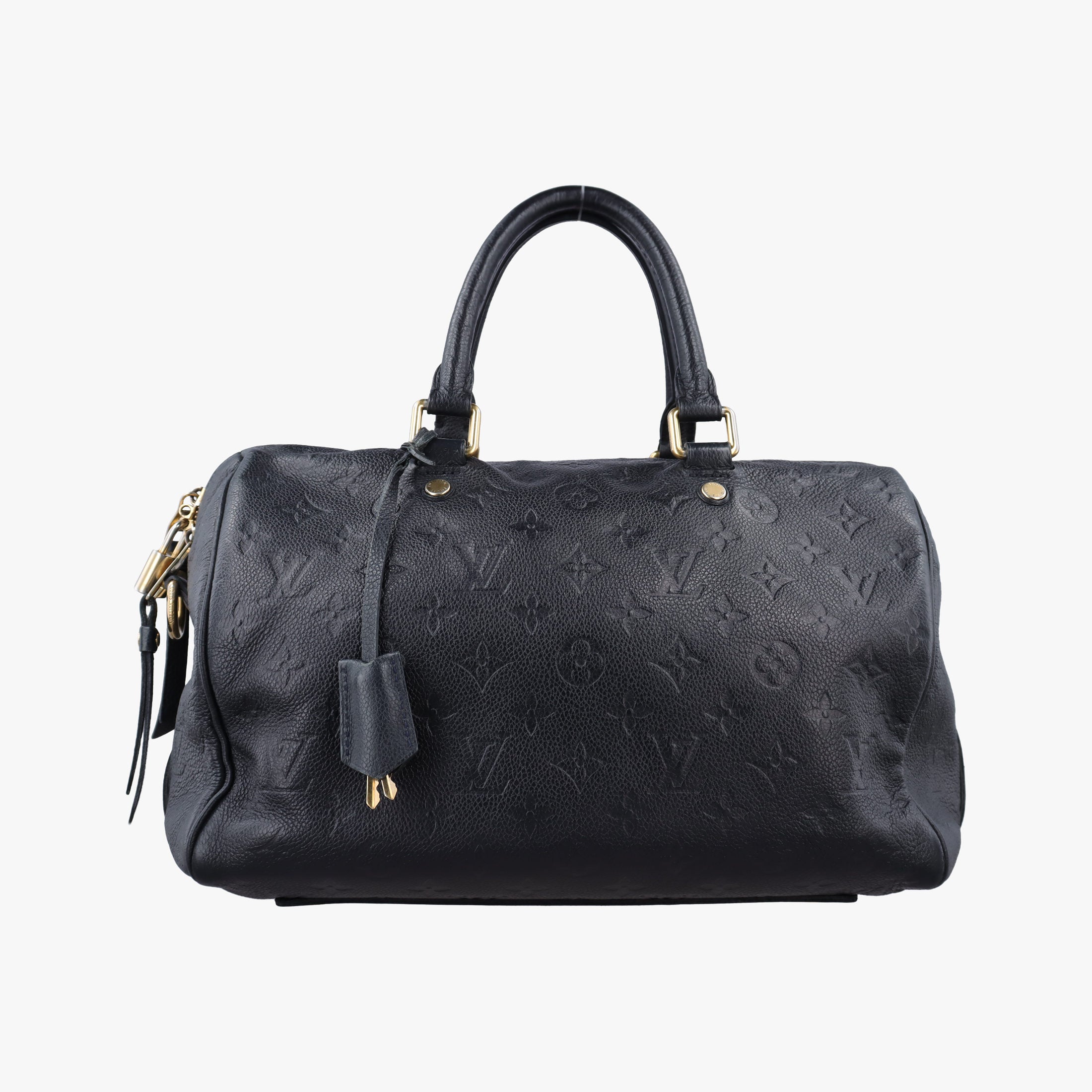Pre-owned Louis Vuitton Speedy Bandouliere 30 Anfini Monogram Empreinte M40761 handbag | stylenewstar
