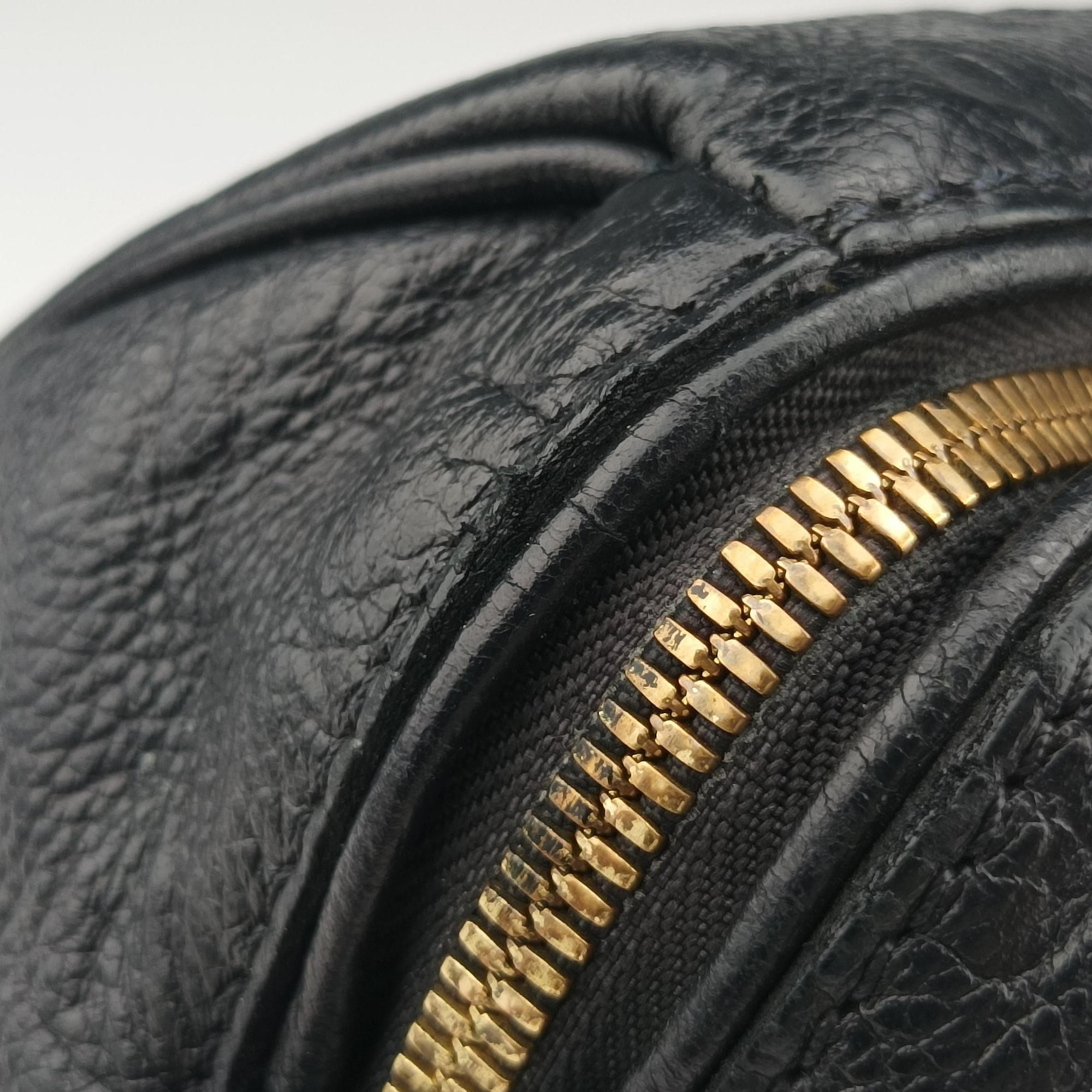 Pre-owned Louis Vuitton Speedy Bandouliere 30 Anfini Monogram Empreinte M40761 handbag | stylenewstar
