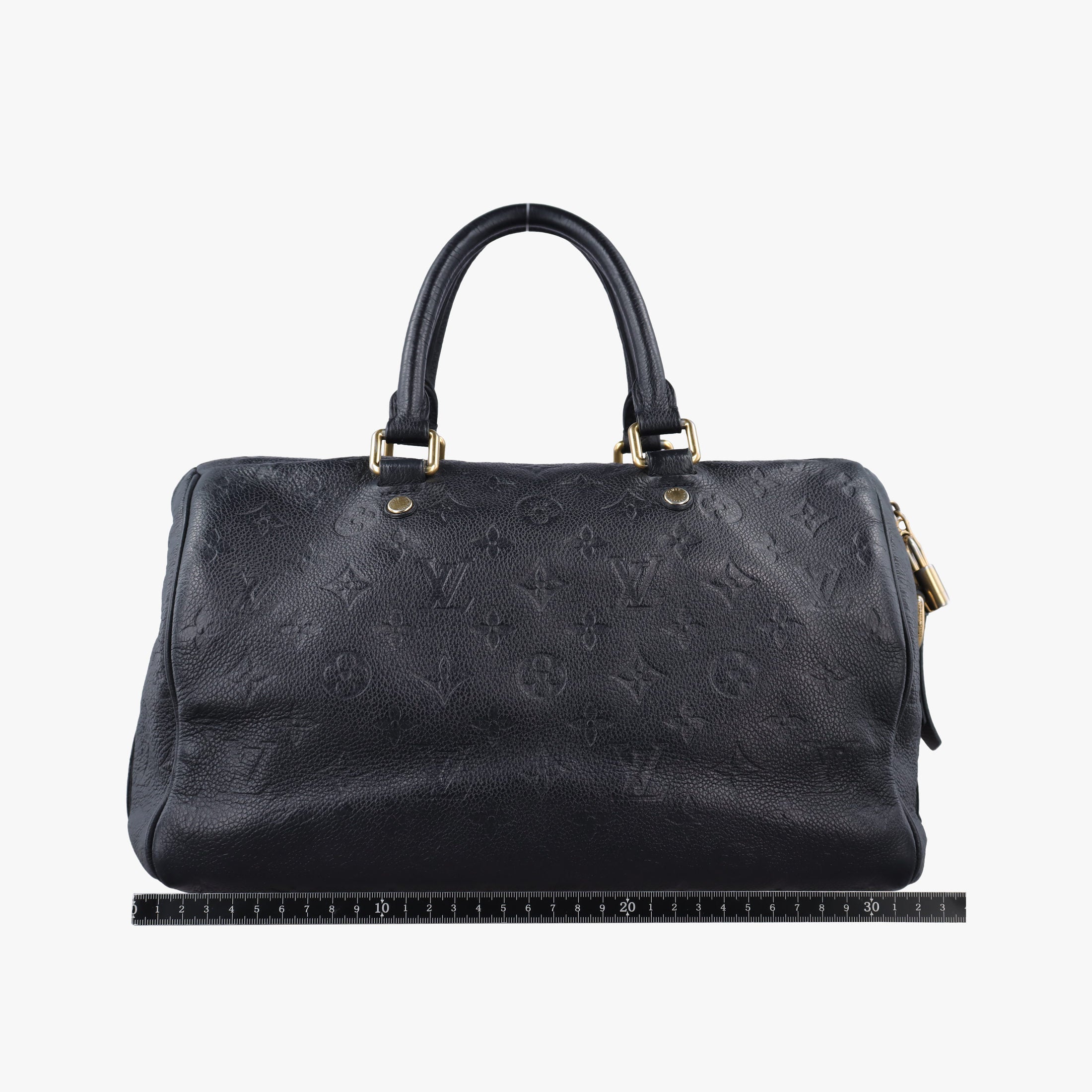 Pre-owned Louis Vuitton Speedy Bandouliere 30 Anfini Monogram Empreinte M40761 handbag | stylenewstar