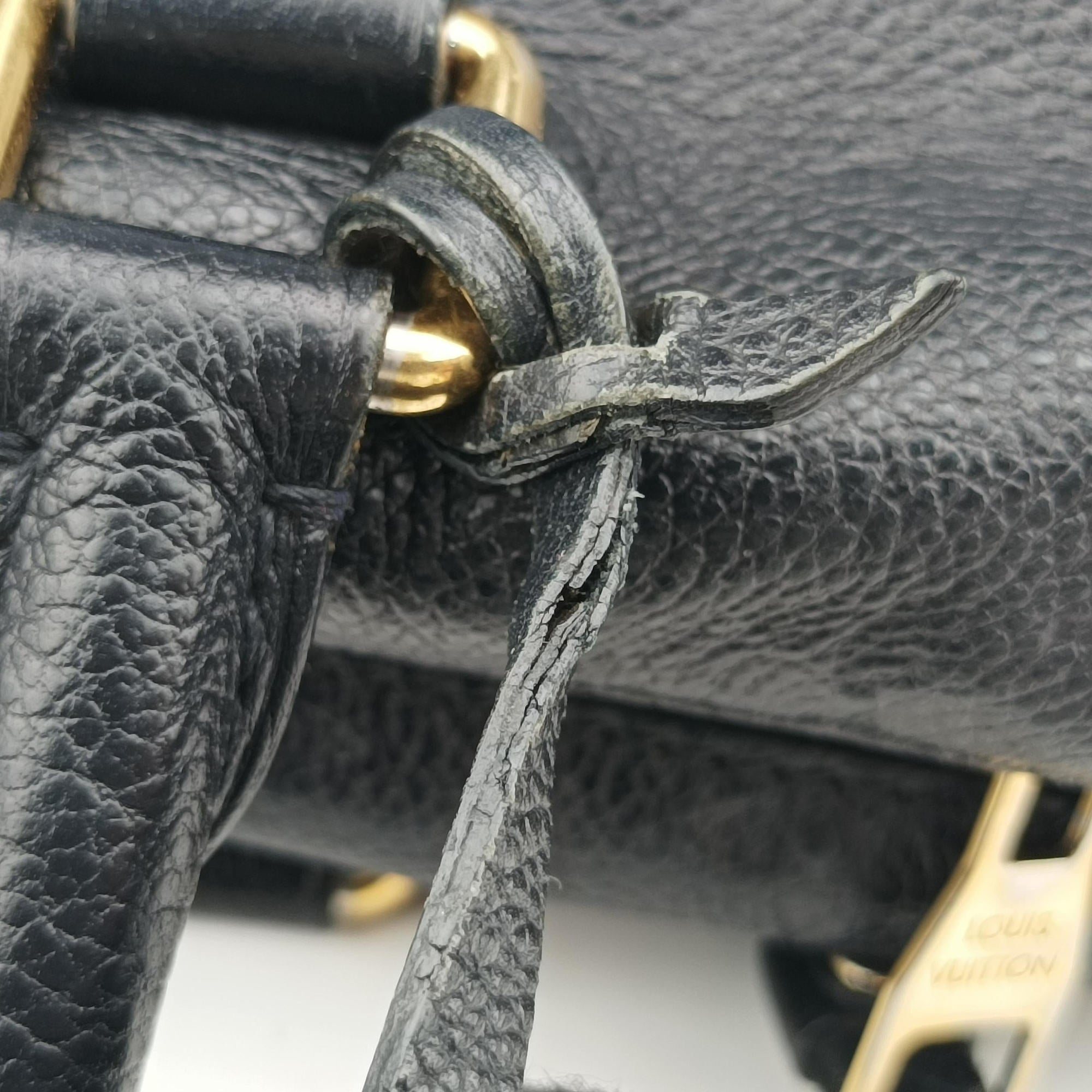Pre-owned Louis Vuitton Speedy Bandouliere 30 Anfini Monogram Empreinte M40761 handbag | stylenewstar