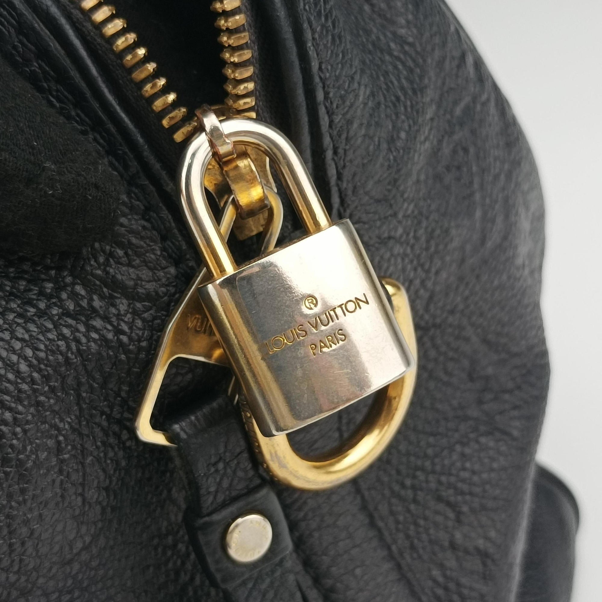 Pre-owned Louis Vuitton Speedy Bandouliere 30 Anfini Monogram Empreinte M40761 handbag | stylenewstar
