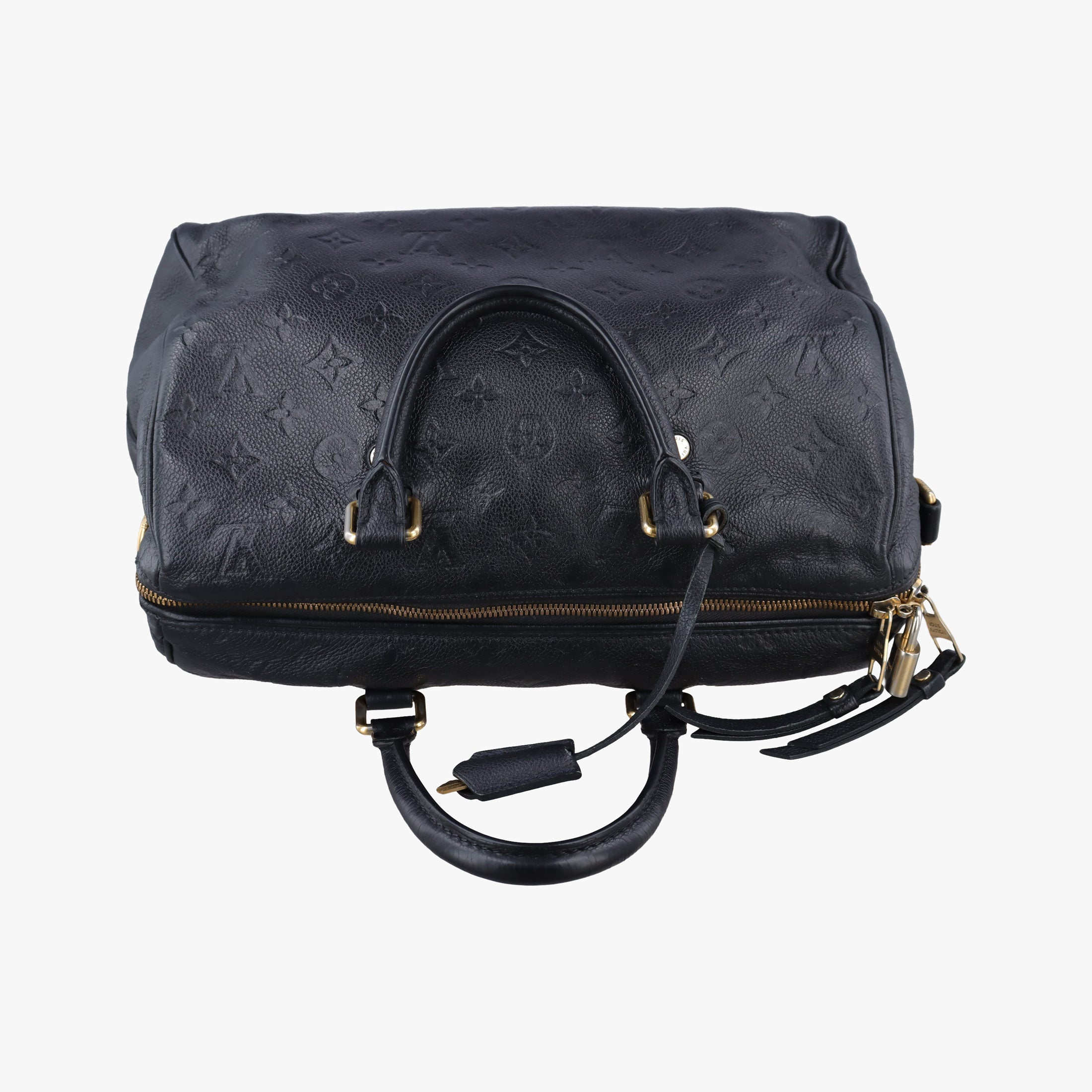 Pre-owned Louis Vuitton Speedy Bandouliere 30 Anfini Monogram Empreinte M40761 handbag | stylenewstar