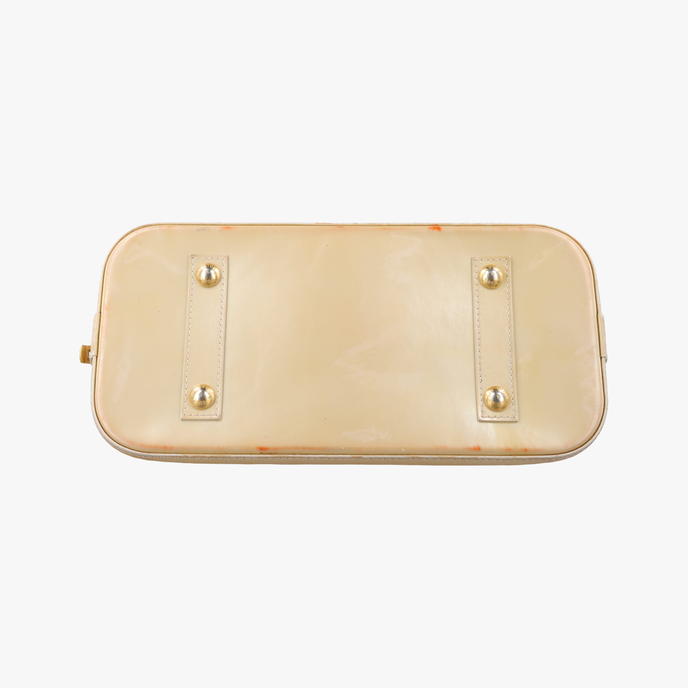 Pre-owned Louis Vuitton Alma PM Dune Vernis M90101 handbag | stylenewstar