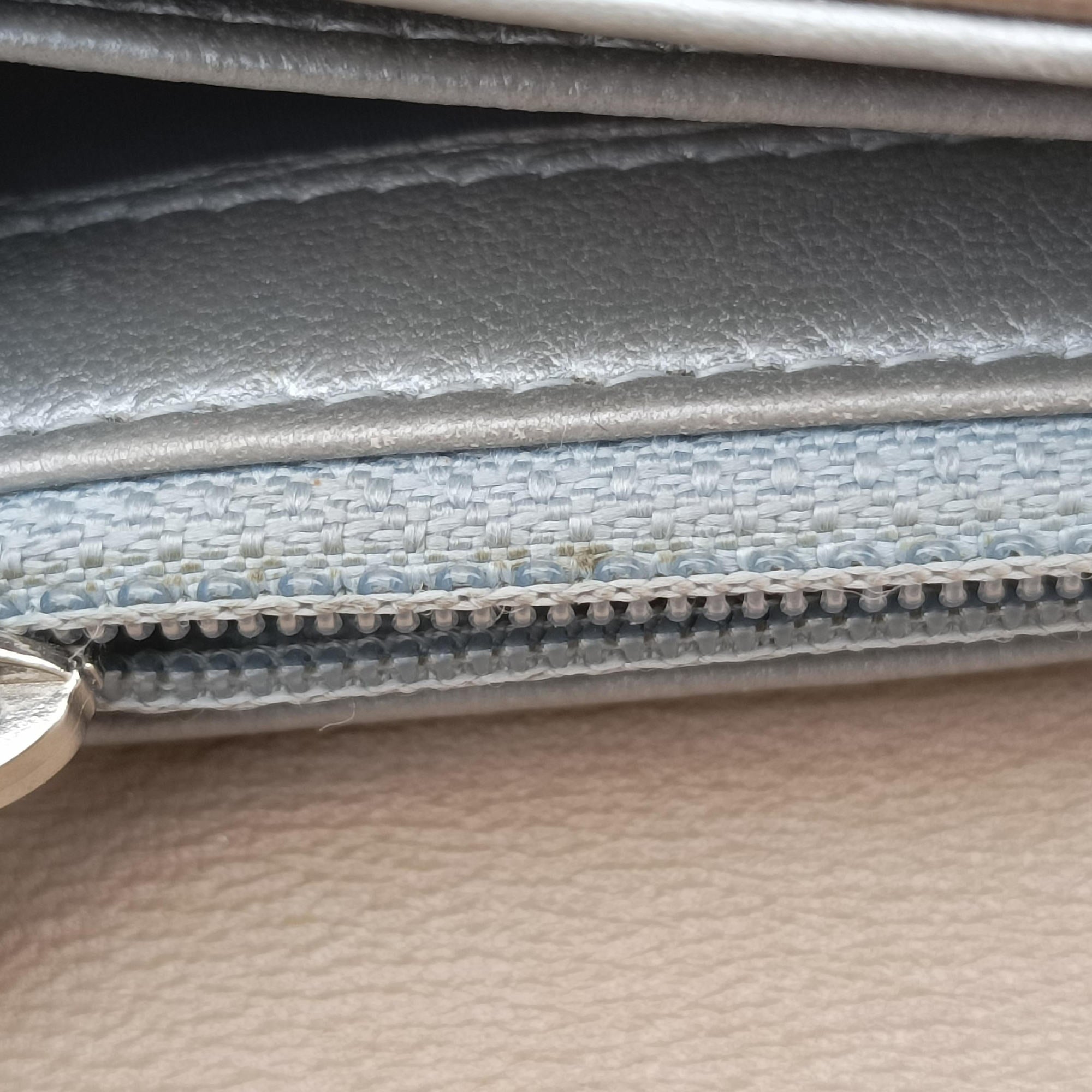 Pre-owned Chanel camellia Camel lambskin A50084 long-wallet | stylenewstar