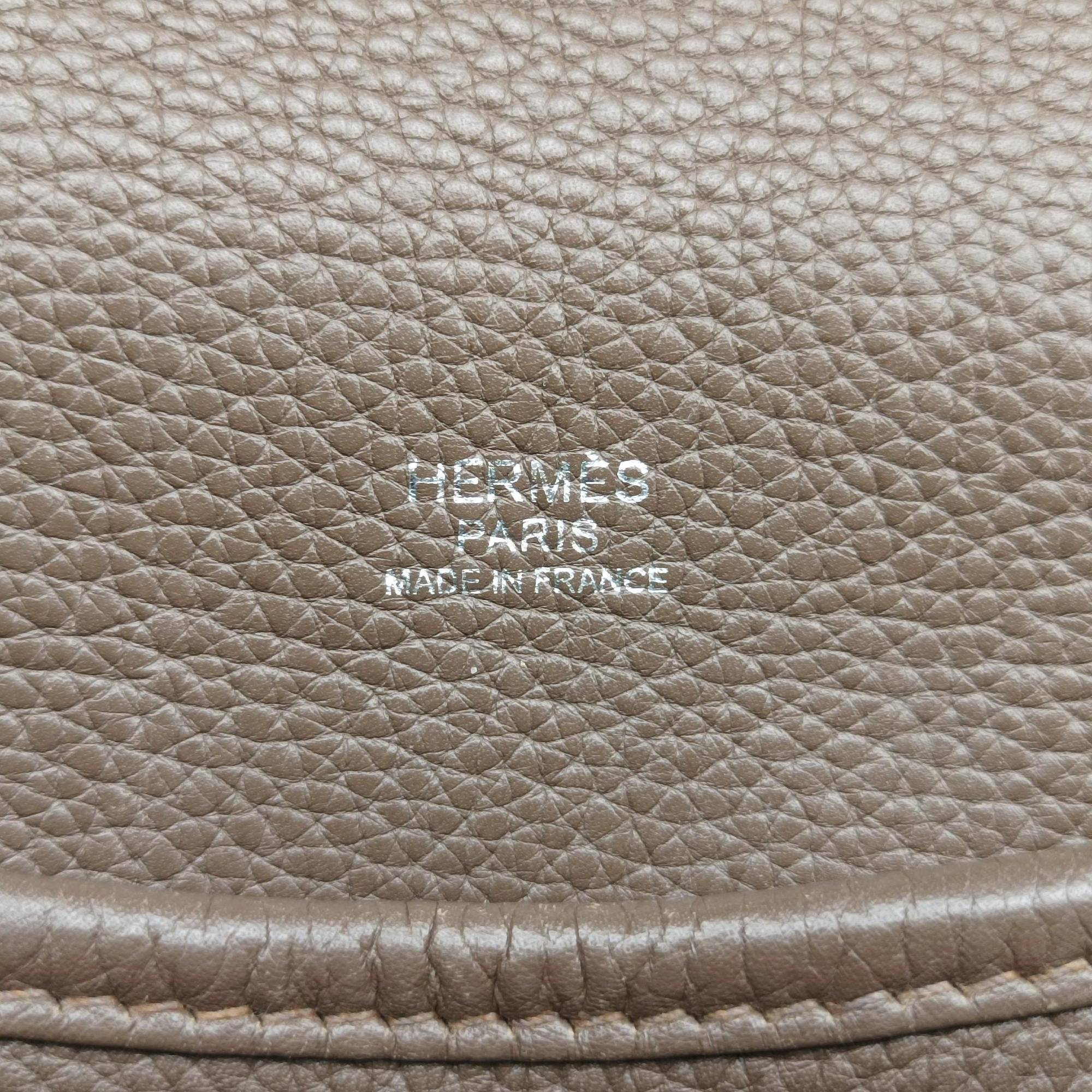 Pre-owned Hermes Barda 30 Brown Taurillon Clemence Leather  shoulderbag | stylenewstar
