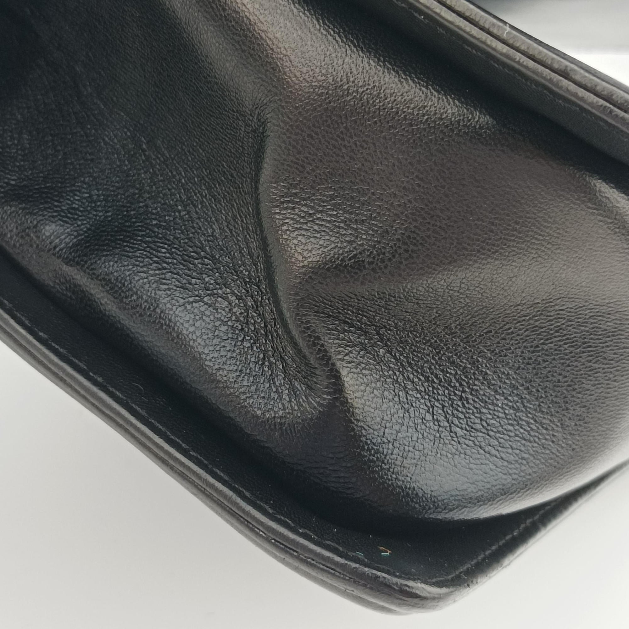 Pre-owned Chanel BOY CHANEL Black lambskin A67086 shoulderbag | stylenewstar