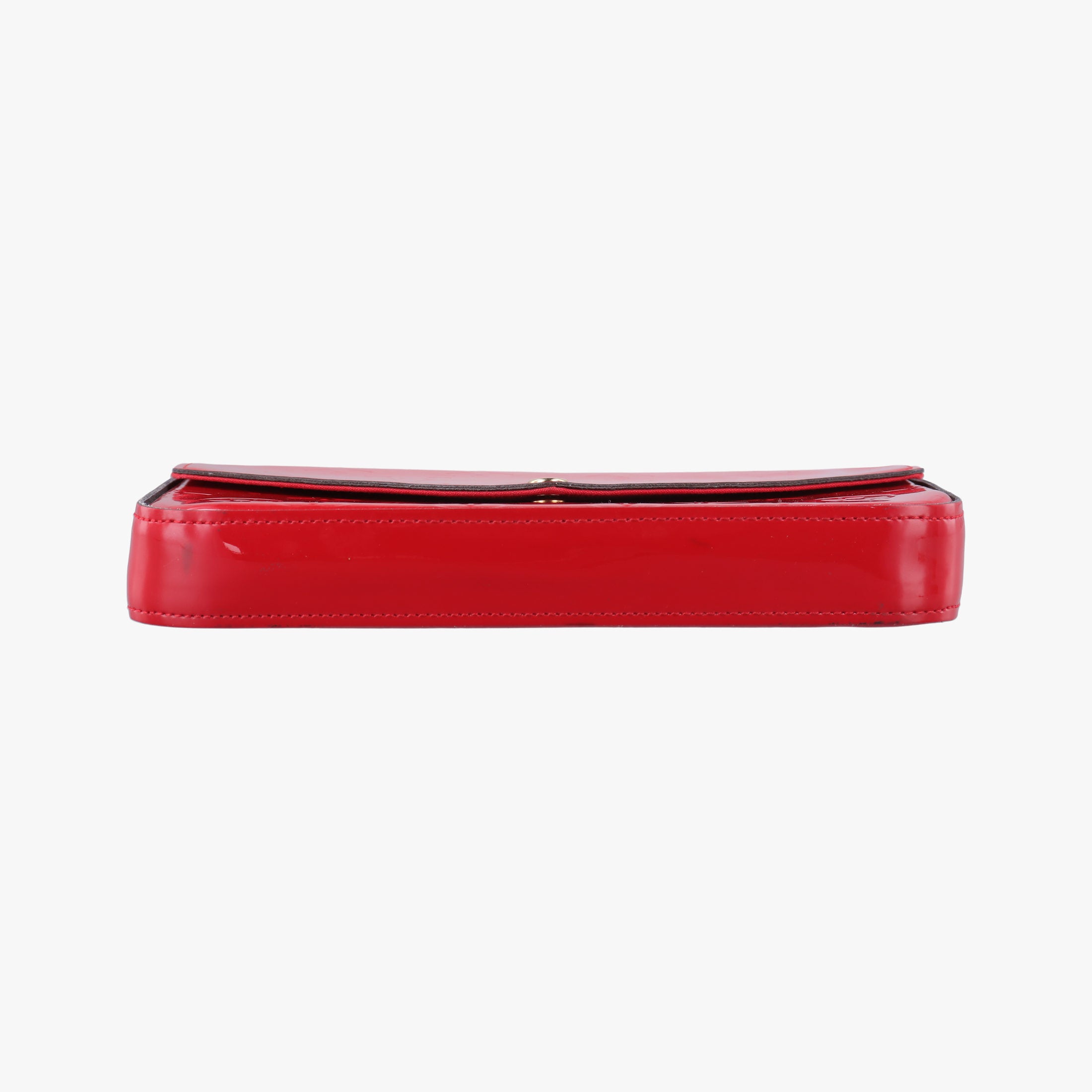 Secondhand Louis Vuitton Pochette Felicie CERISE Vernis M61293 shoulderbag | stylenewstar