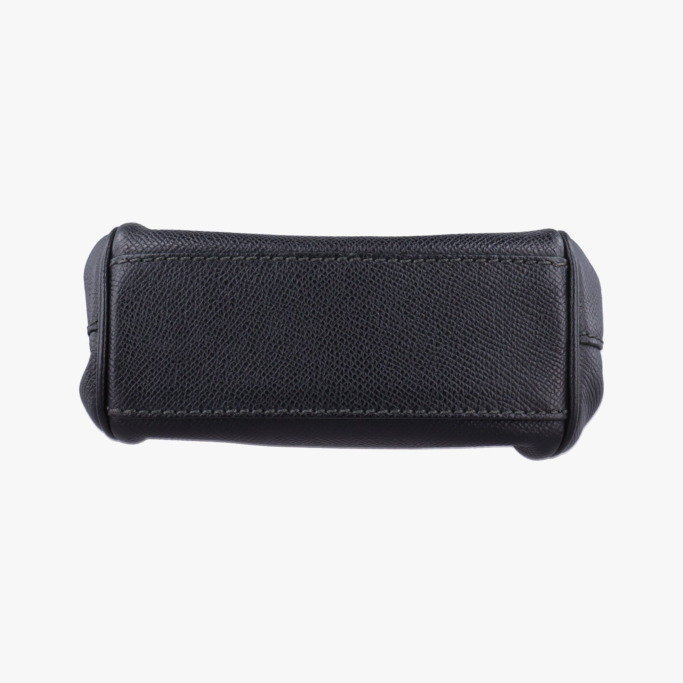 Pre-owned Dolce & Gabbana SICILY Black Leather  shoulderbag | stylenewstar