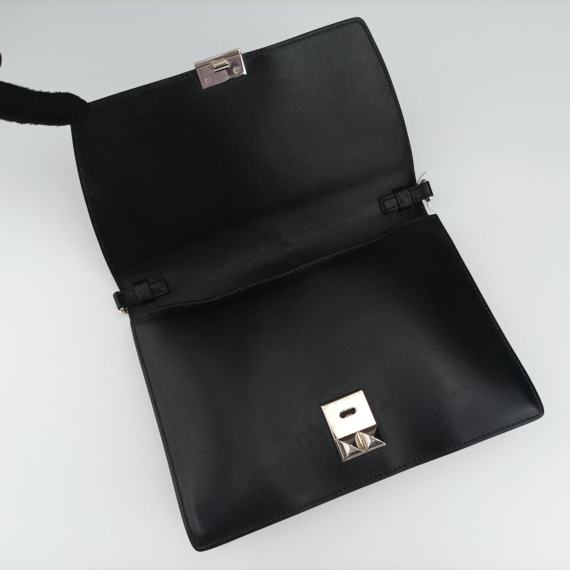 Vintage Prada Electra Studded Black Leather 1BD120 shoulderbag | stylenewstar