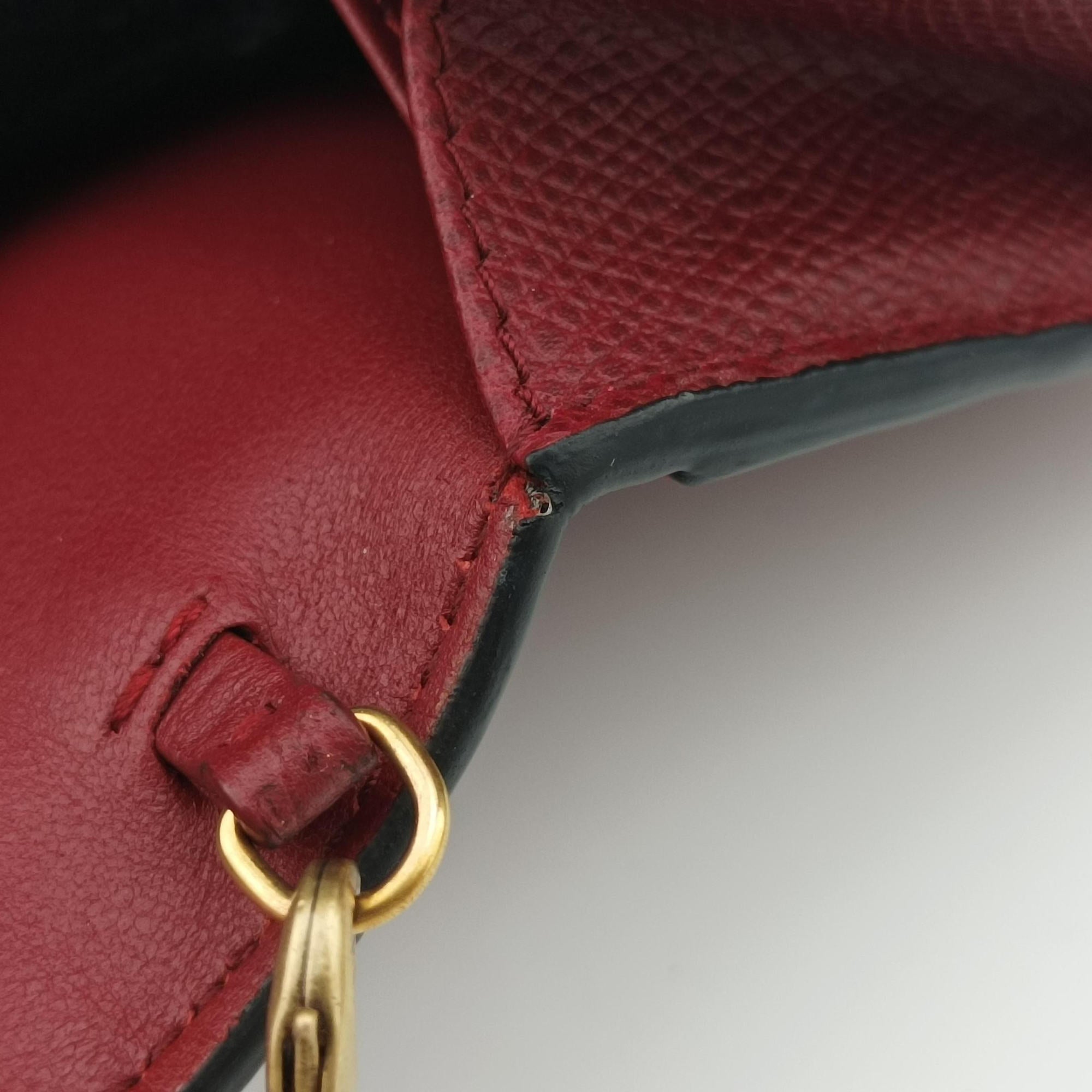 Vintage Christian Dior Saddle Red Leather  shoulderbag | stylenewstar