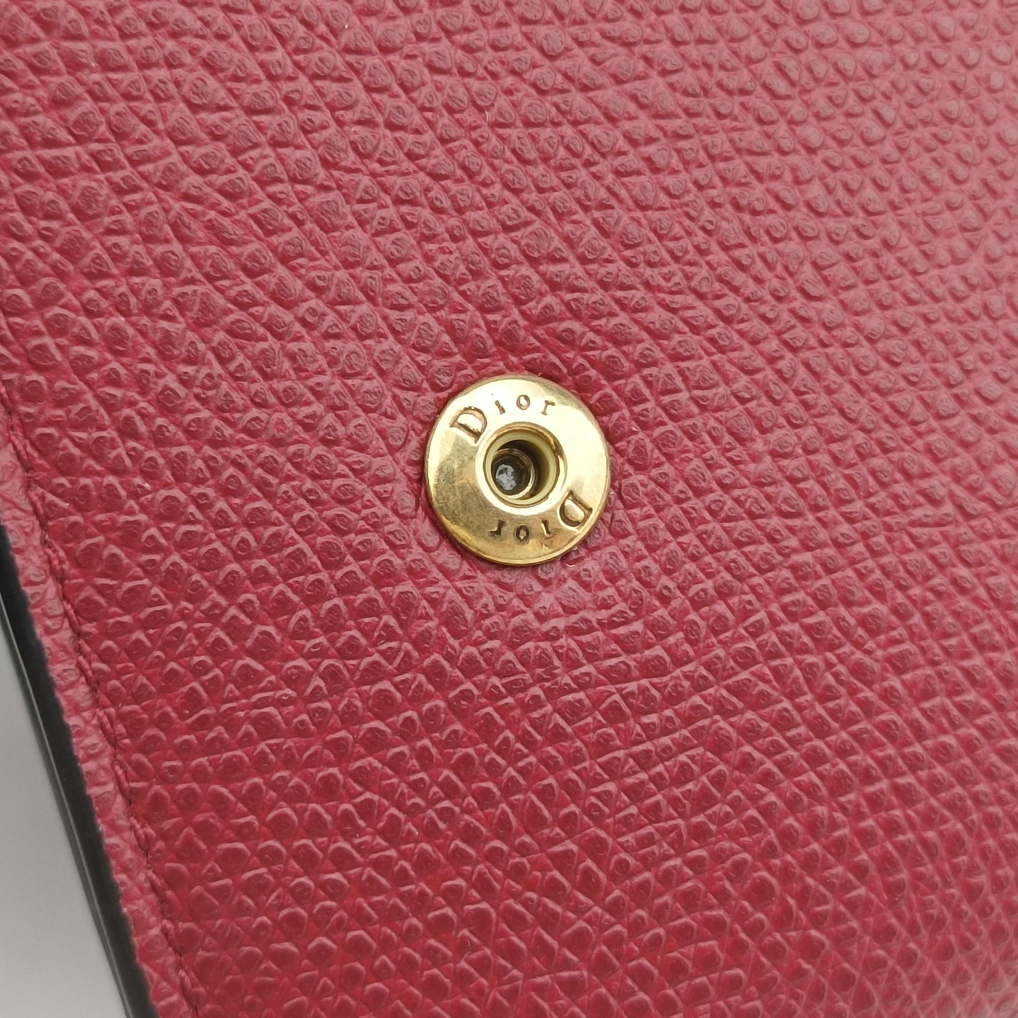 Vintage Christian Dior Saddle Red Leather  shoulderbag | stylenewstar