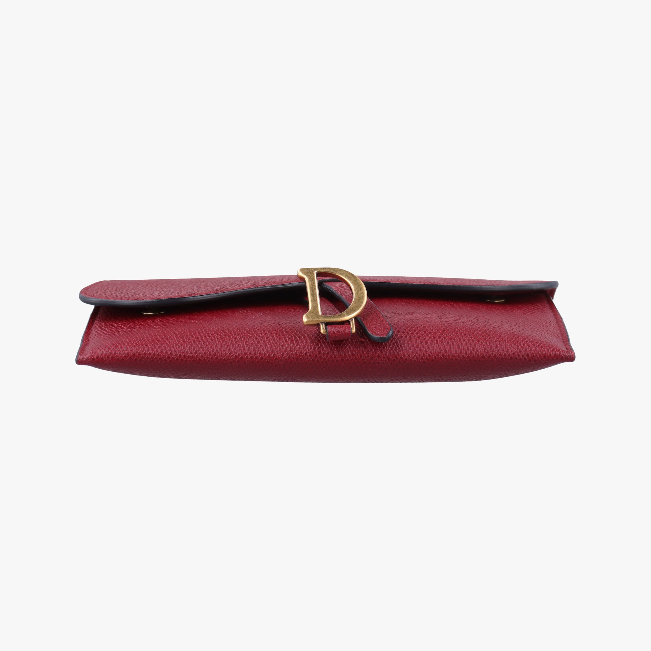 Vintage Christian Dior Saddle Red Leather  shoulderbag | stylenewstar