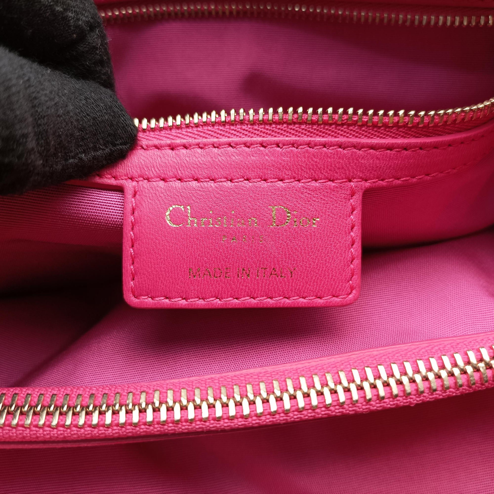 Vintage Christian Dior Cannage Soft Shopping Pink lambskin  shoulderbag | stylenewstar