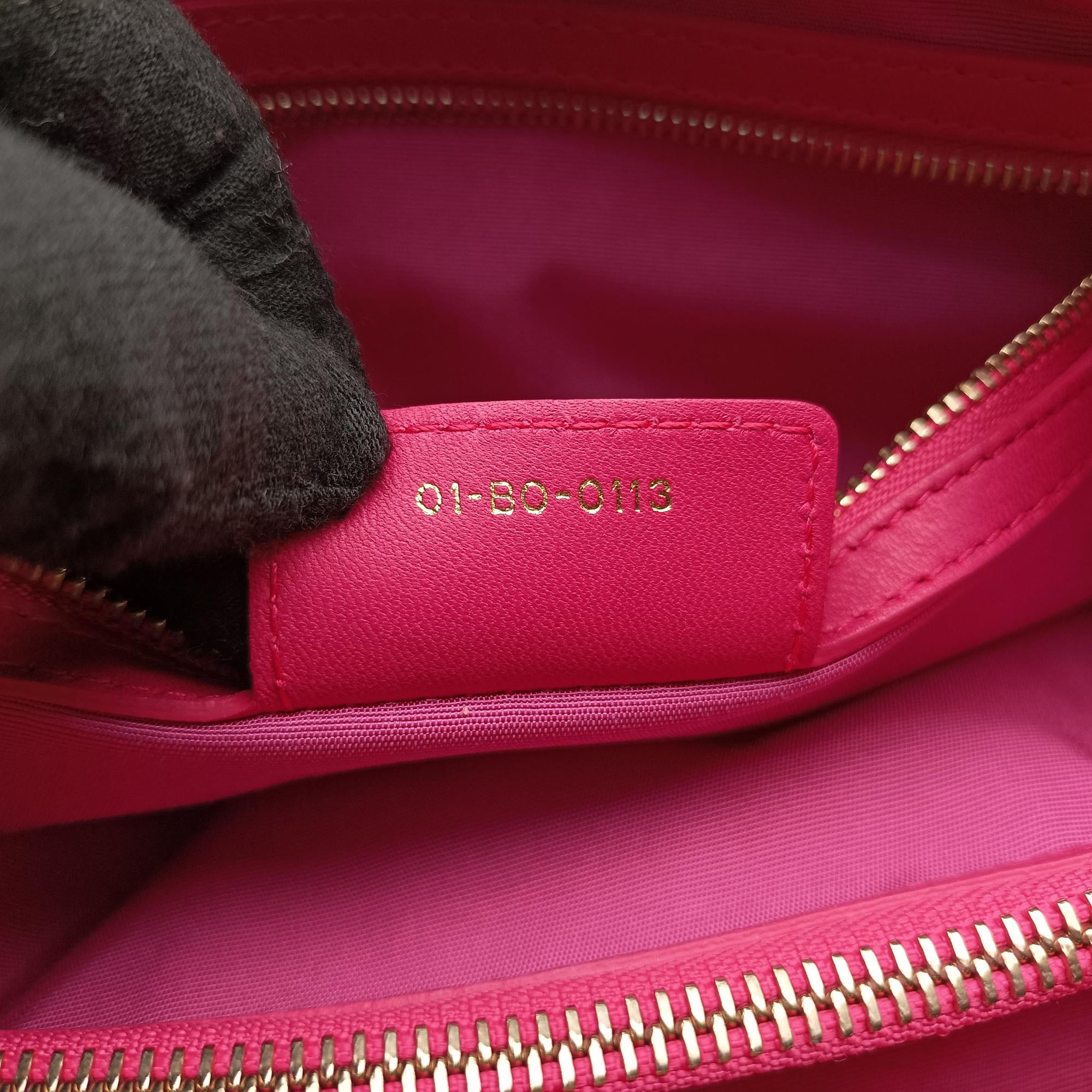 Vintage Christian Dior Cannage Soft Shopping Pink lambskin  shoulderbag | stylenewstar