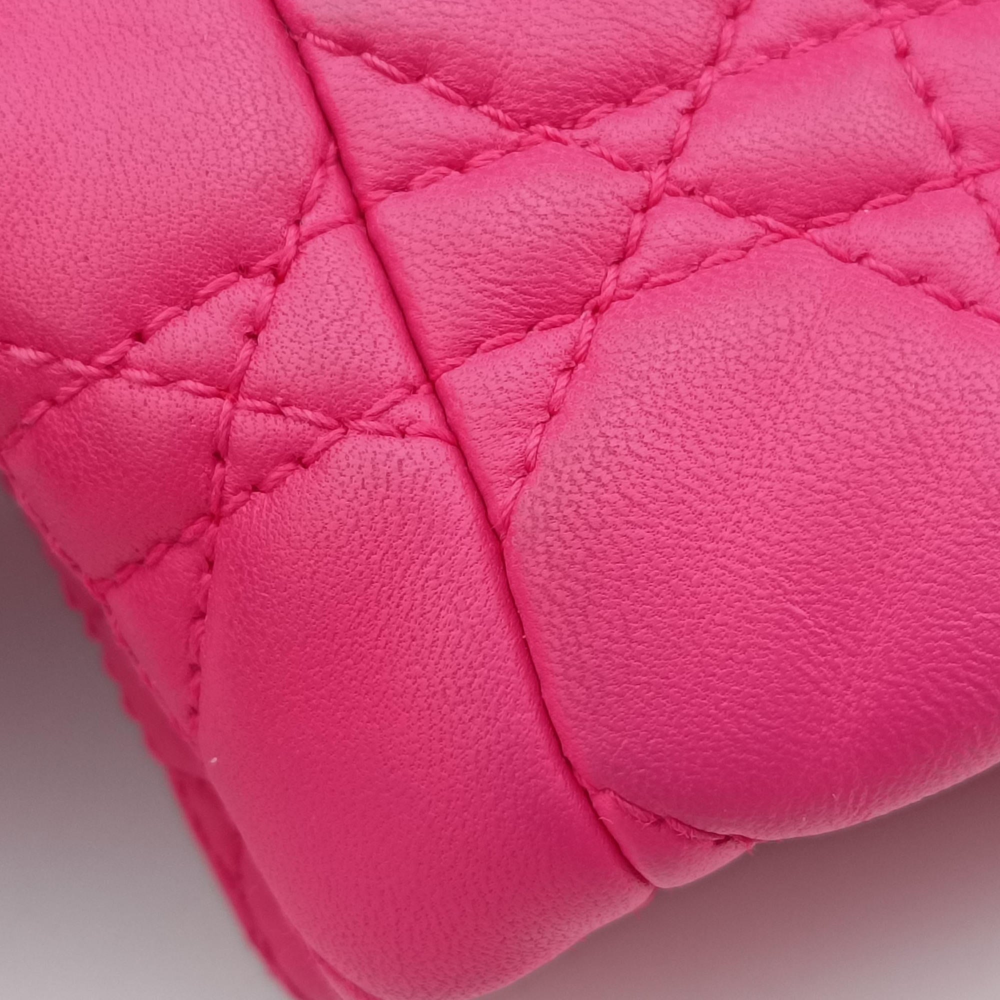 Vintage Christian Dior Cannage Soft Shopping Pink lambskin  shoulderbag | stylenewstar