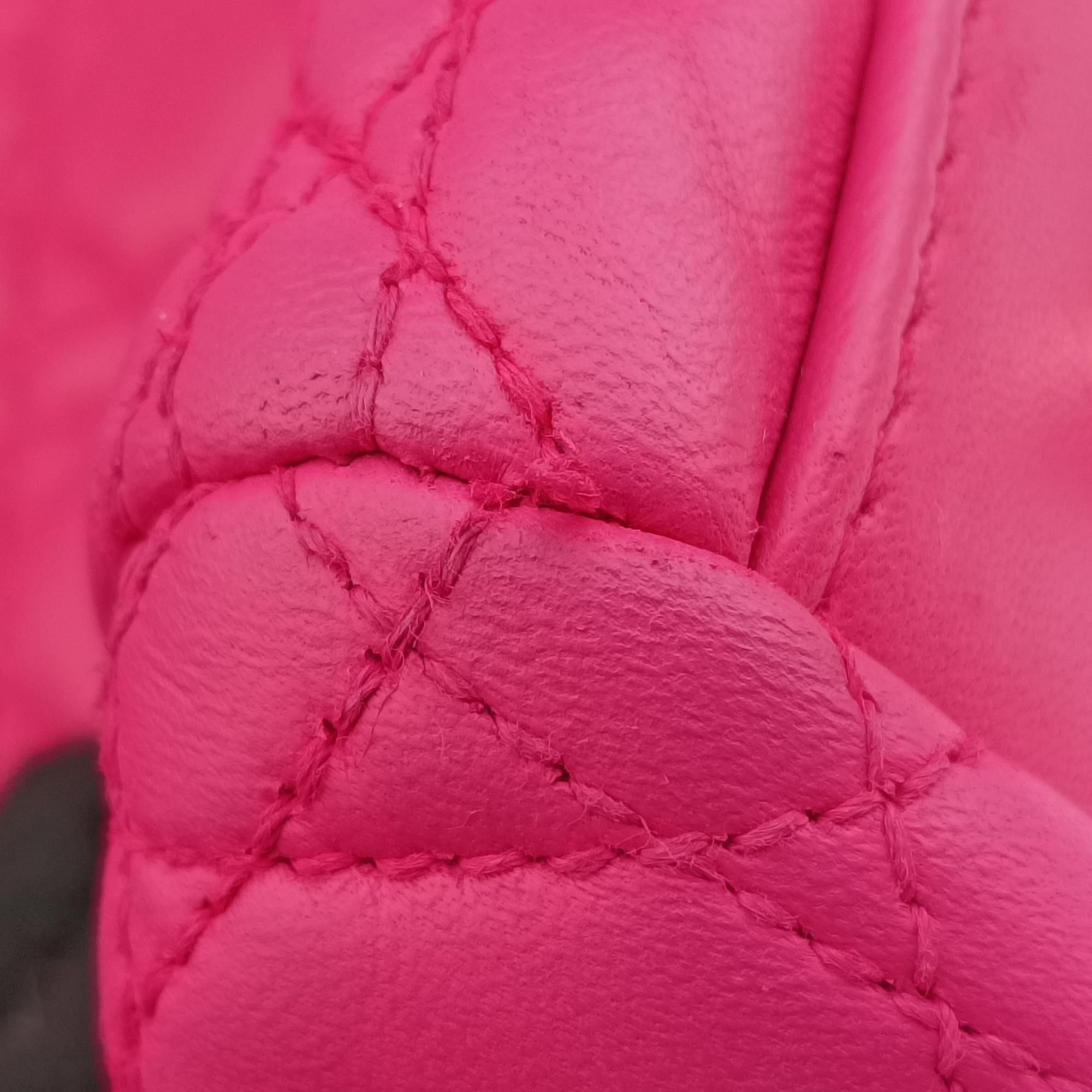 Vintage Christian Dior Cannage Soft Shopping Pink lambskin  shoulderbag | stylenewstar