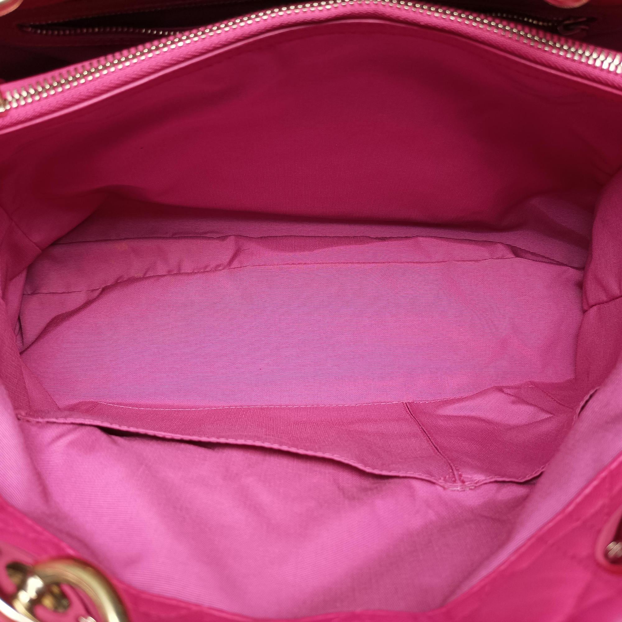 Vintage Christian Dior Cannage Soft Shopping Pink lambskin  shoulderbag | stylenewstar
