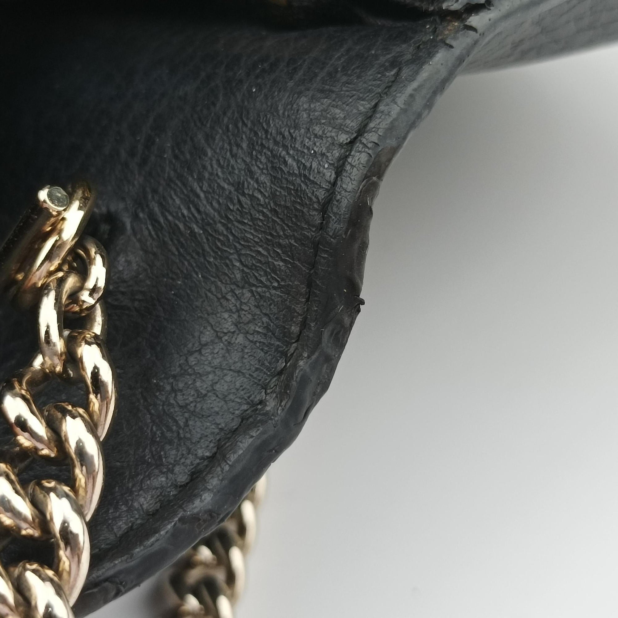 Secondhand Gucci Interlocking G Black Leather 510314 shoulderbag | stylenewstar