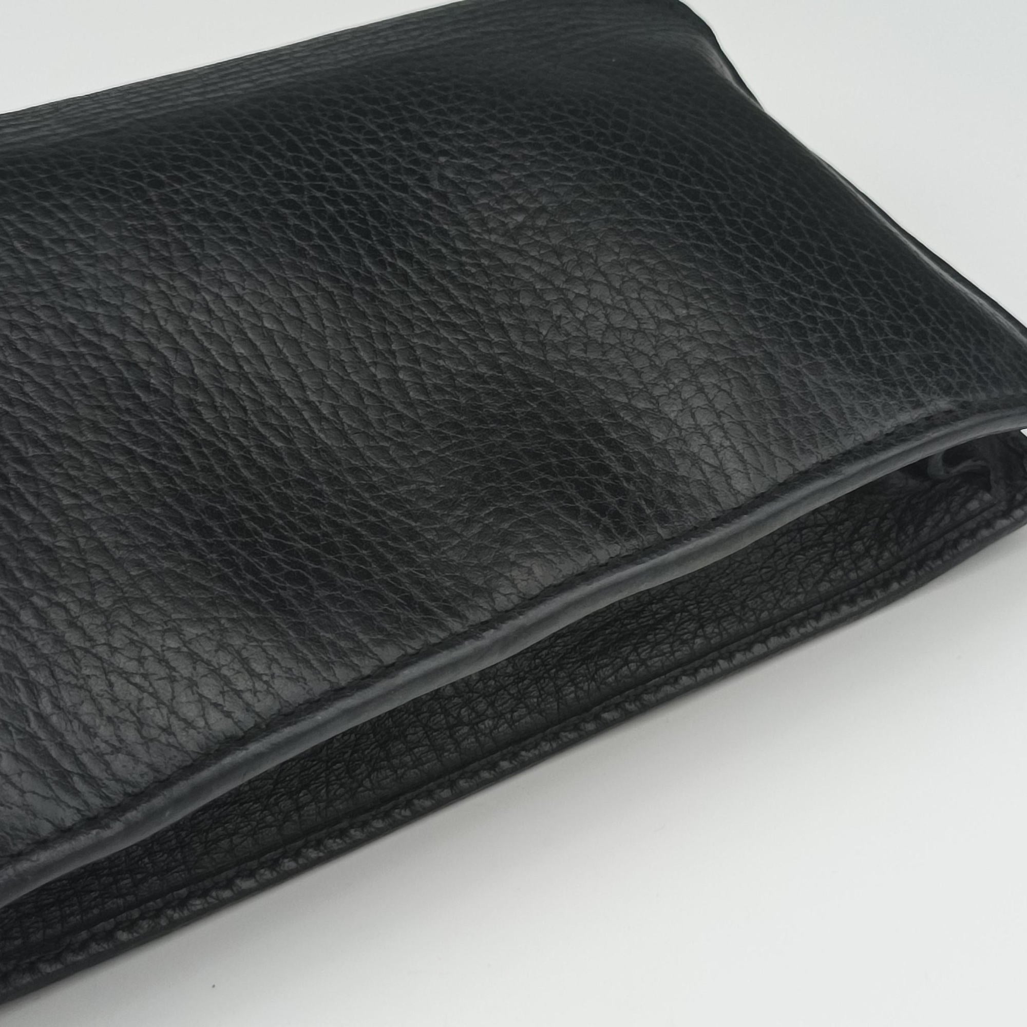 Secondhand Gucci Interlocking G Black Leather 510314 shoulderbag | stylenewstar