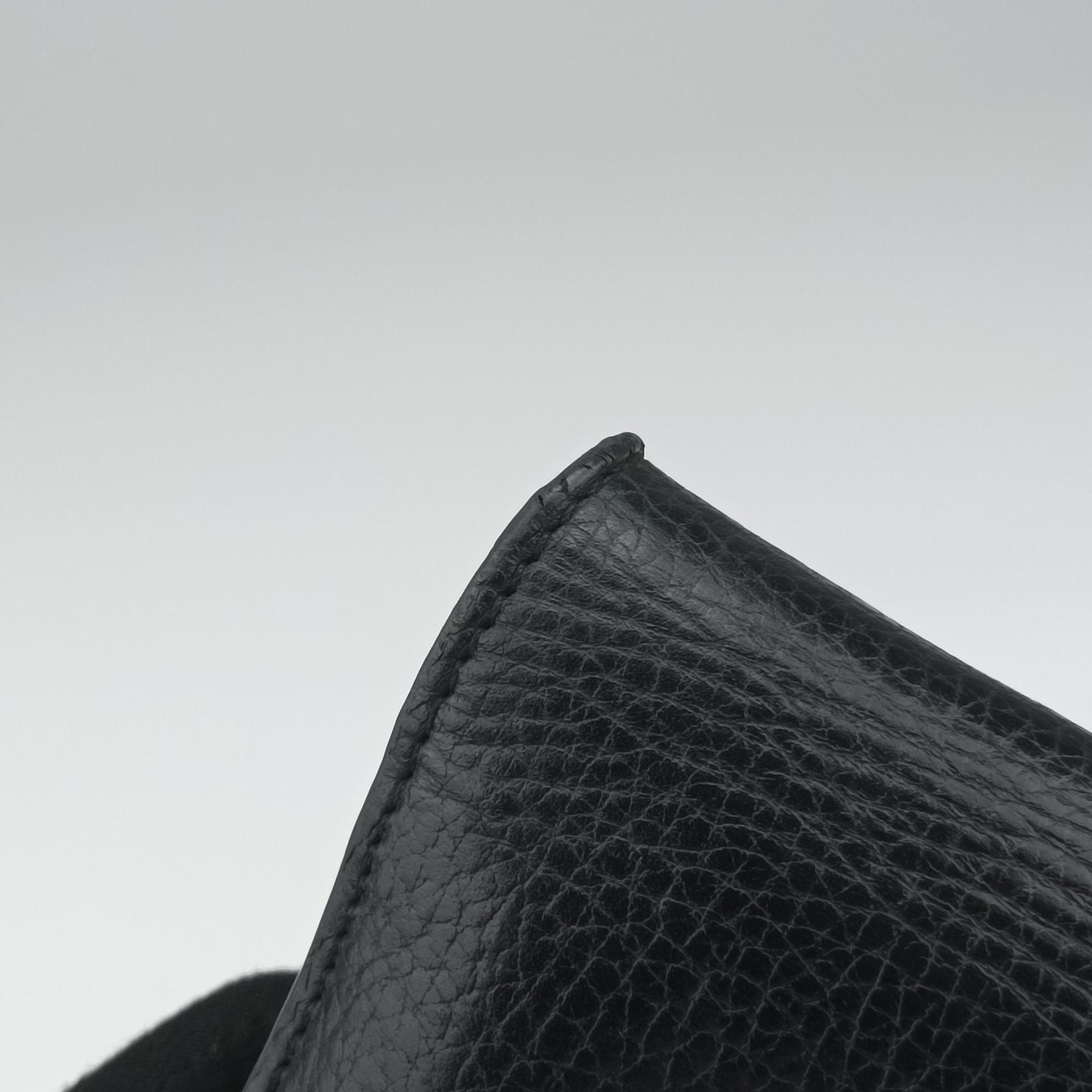 Secondhand Gucci Interlocking G Black Leather 510314 shoulderbag | stylenewstar