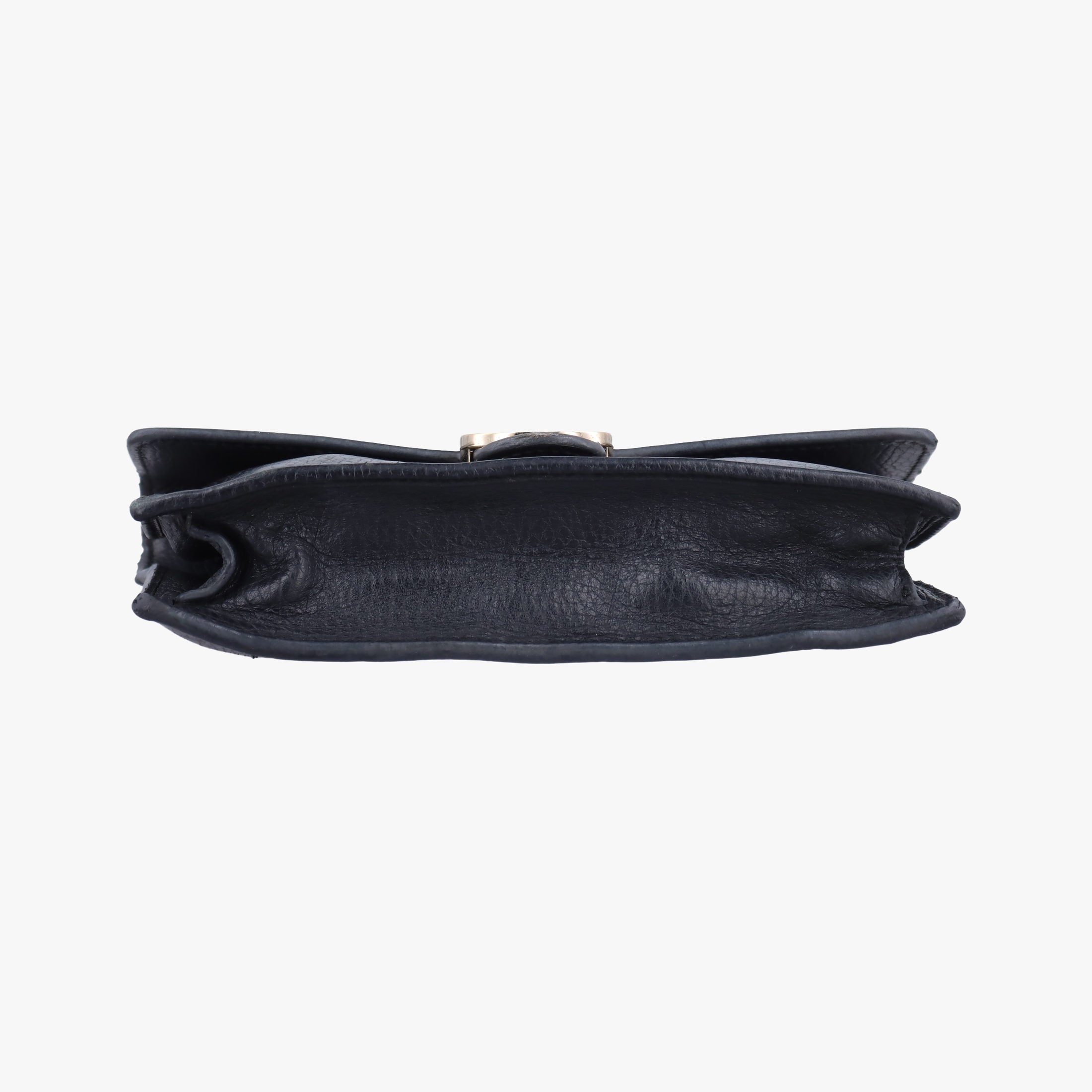 Secondhand Gucci Interlocking G Black Leather 510314 shoulderbag | stylenewstar