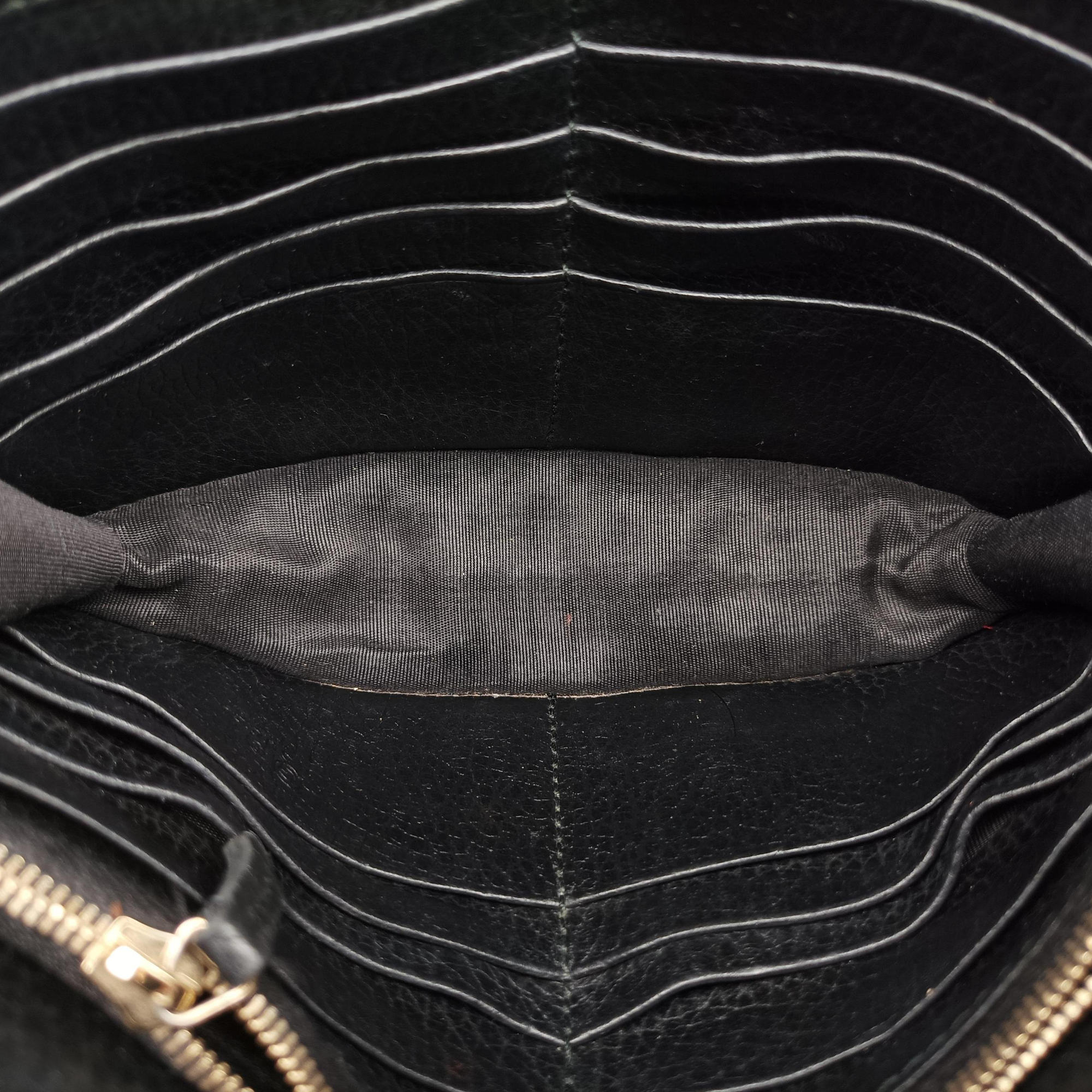 Secondhand Gucci Interlocking G Black Leather 510314 shoulderbag | stylenewstar