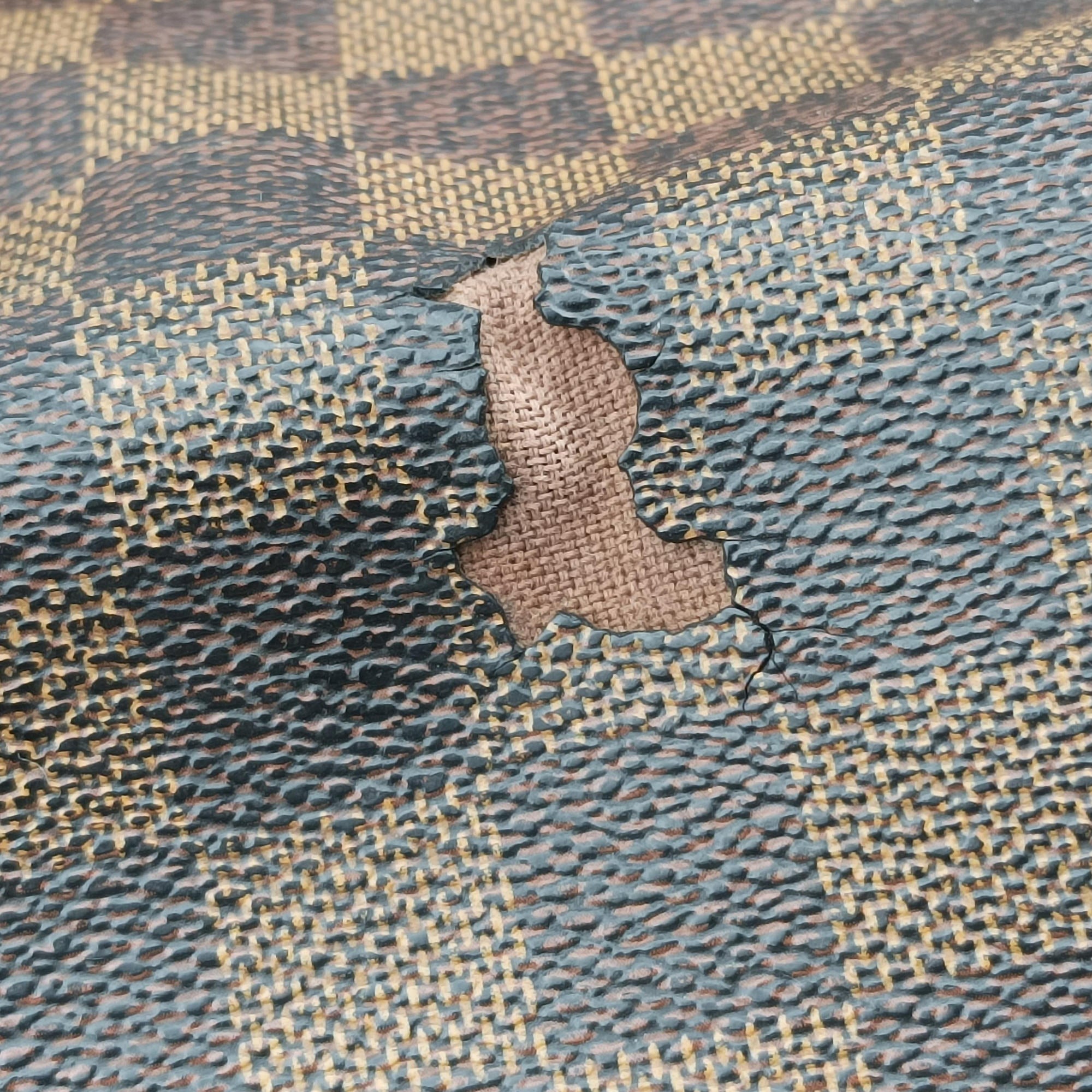Pre-owned Louis Vuitton BROOKLYN MM EBENE Damier Canvas N51211 shoulderbag | stylenewstar