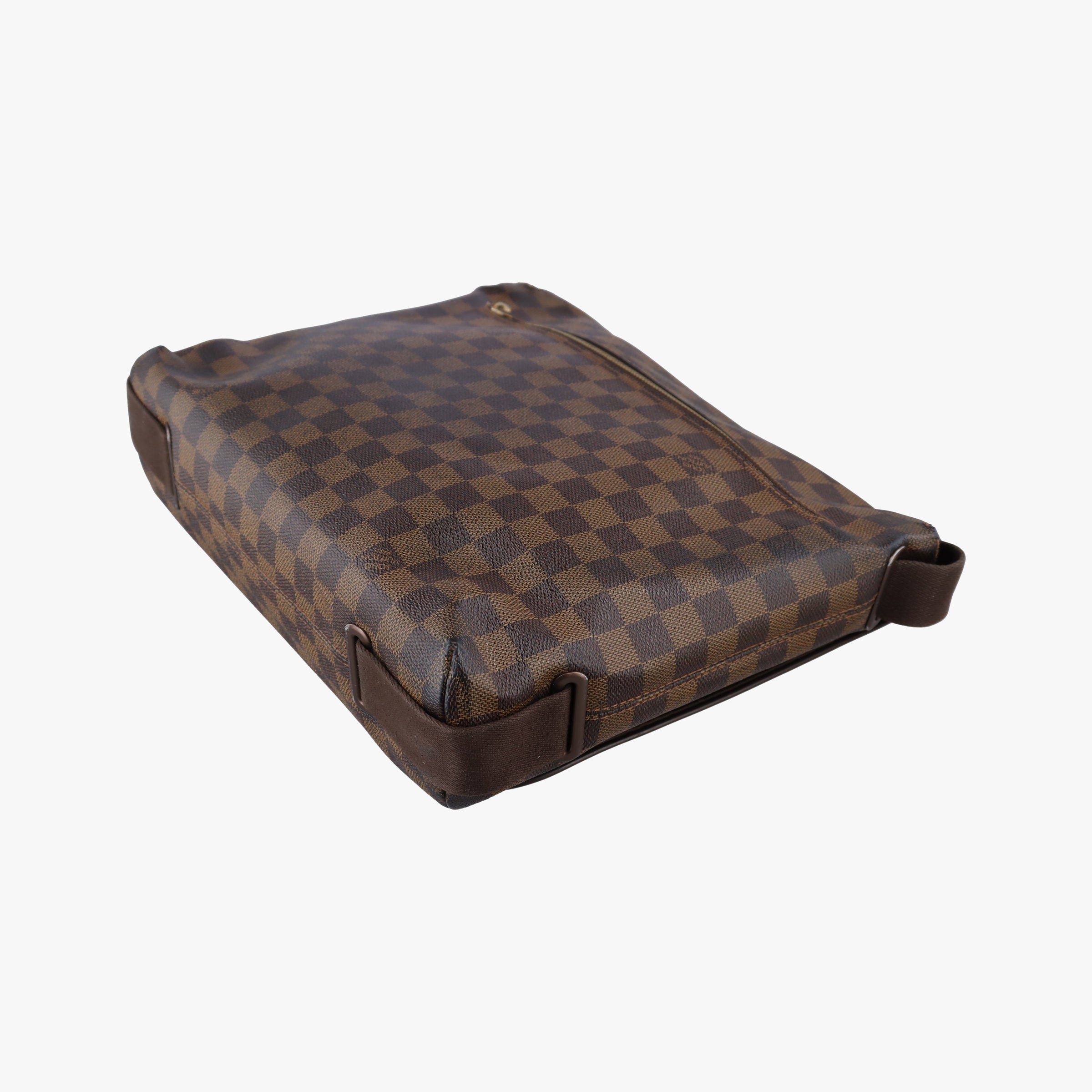 Pre-owned Louis Vuitton BROOKLYN MM EBENE Damier Canvas N51211 shoulderbag | stylenewstar