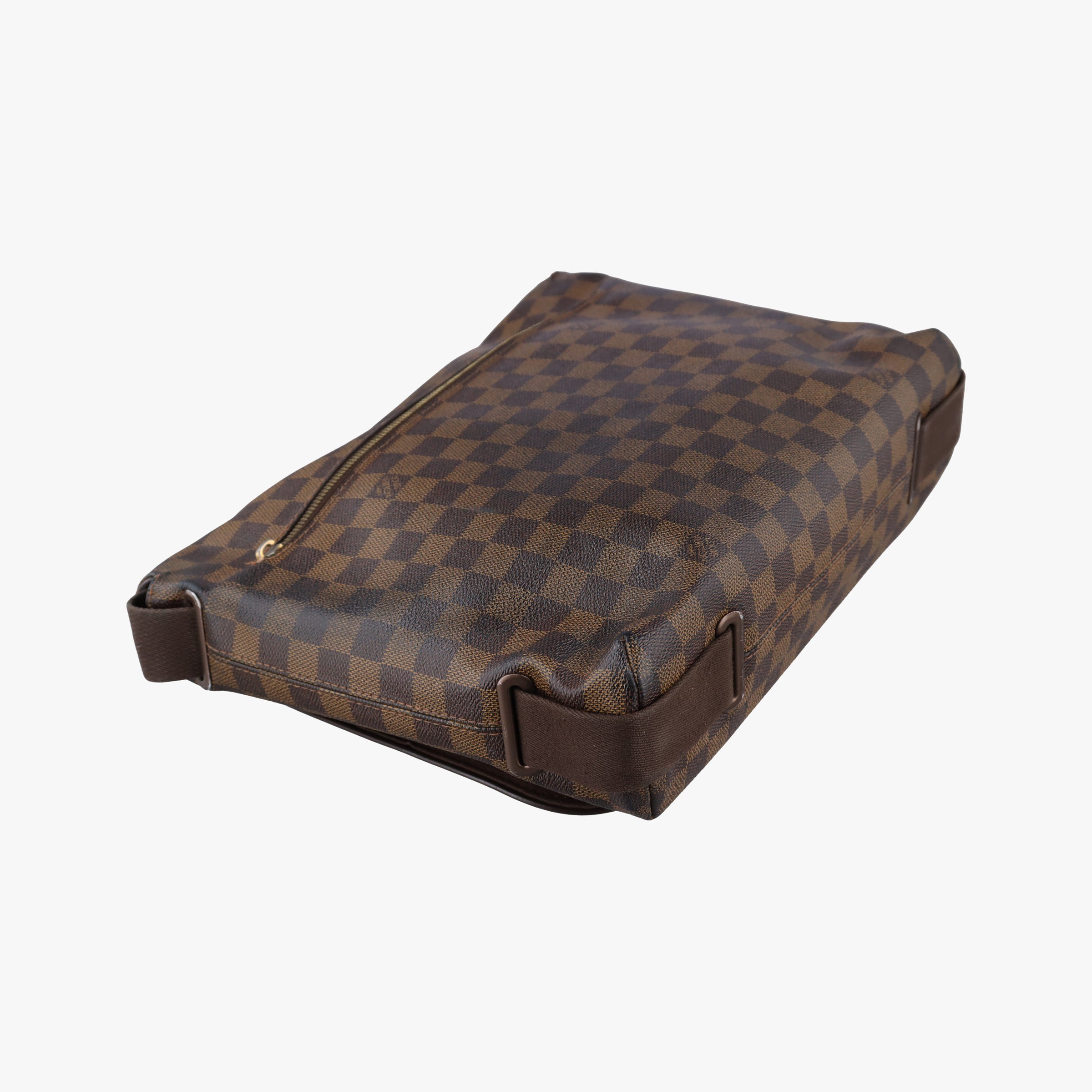 Pre-owned Louis Vuitton BROOKLYN MM EBENE Damier Canvas N51211 shoulderbag | stylenewstar
