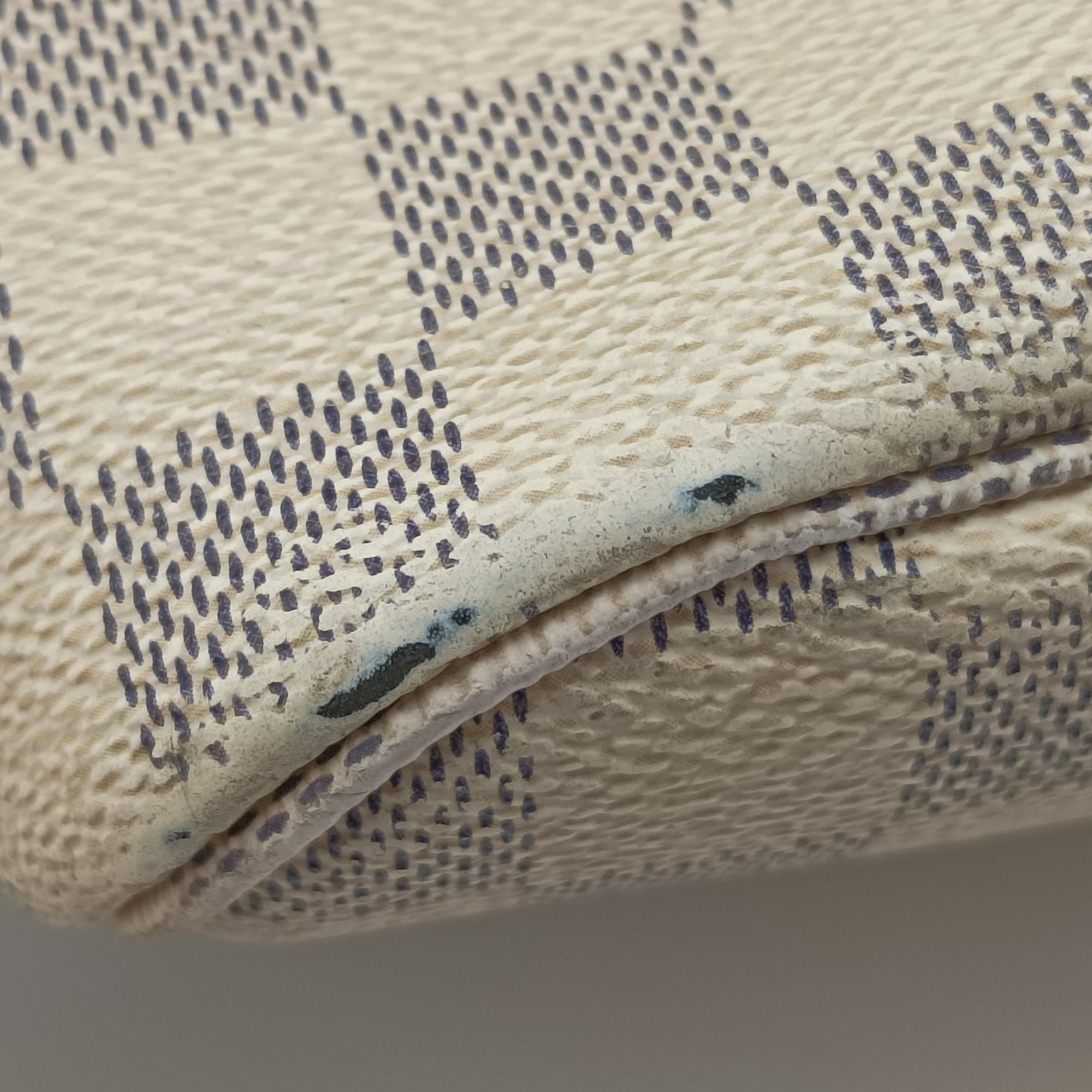 Pre-owned Louis Vuitton NEVERFULL MM Azur Damier Canvas N51107 shoulderbag | stylenewstar