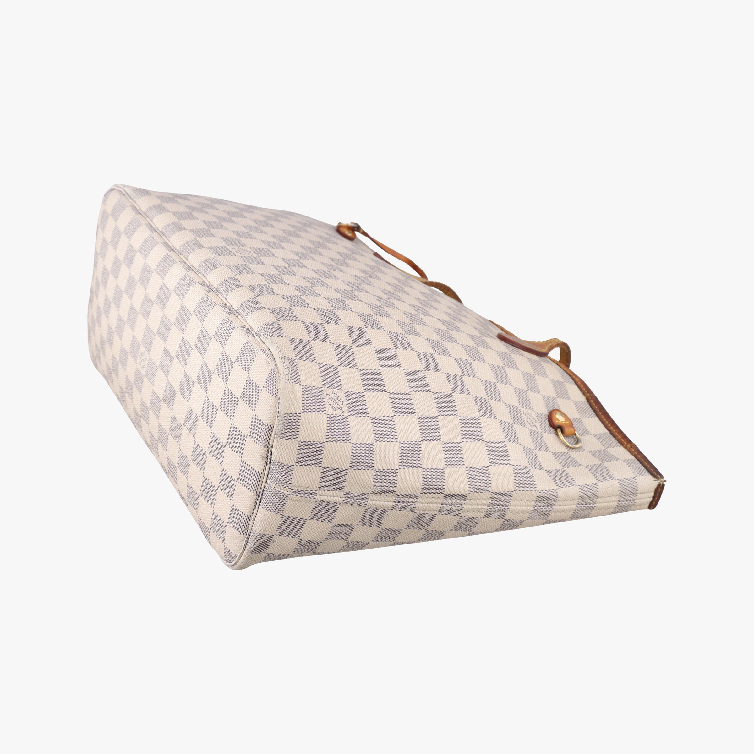 Pre-owned Louis Vuitton NEVERFULL MM Azur Damier Canvas N51107 shoulderbag | stylenewstar