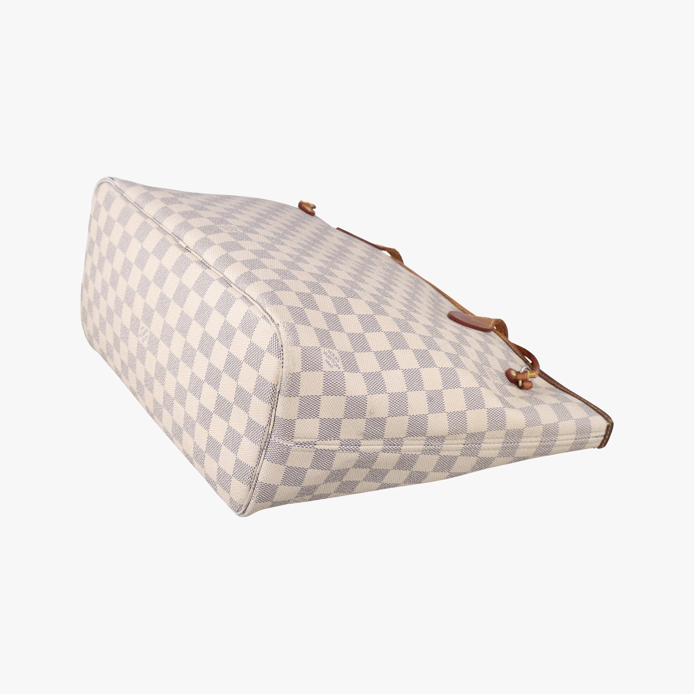 Pre-owned Louis Vuitton NEVERFULL MM Azur Damier Canvas N51107 shoulderbag | stylenewstar