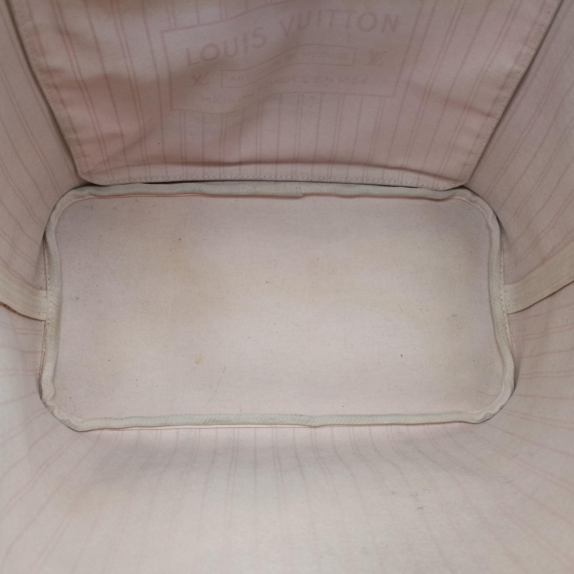 Pre-owned Louis Vuitton NEVERFULL MM Azur Damier Canvas N51107 shoulderbag | stylenewstar