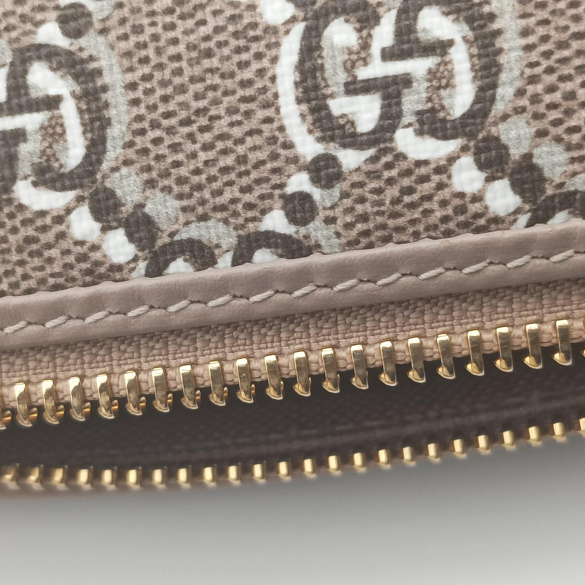Pre-owned Gucci GG Shadow Beige PVC coated canvas × leather 795059 handbag | stylenewstar