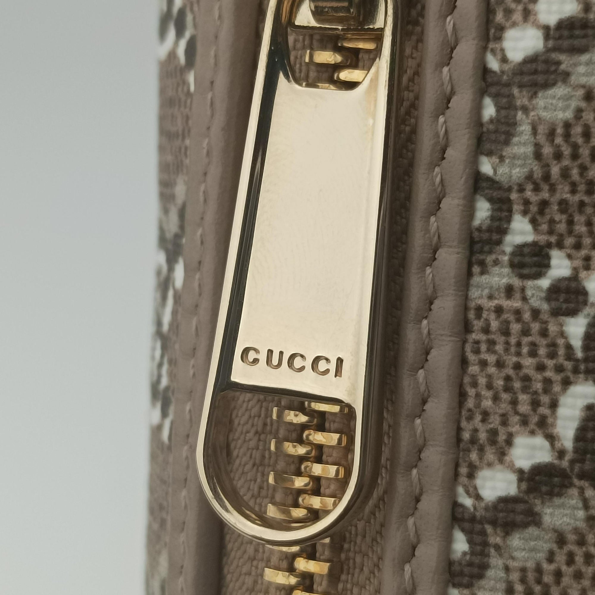 Pre-owned Gucci GG Shadow Beige PVC coated canvas × leather 795059 handbag | stylenewstar