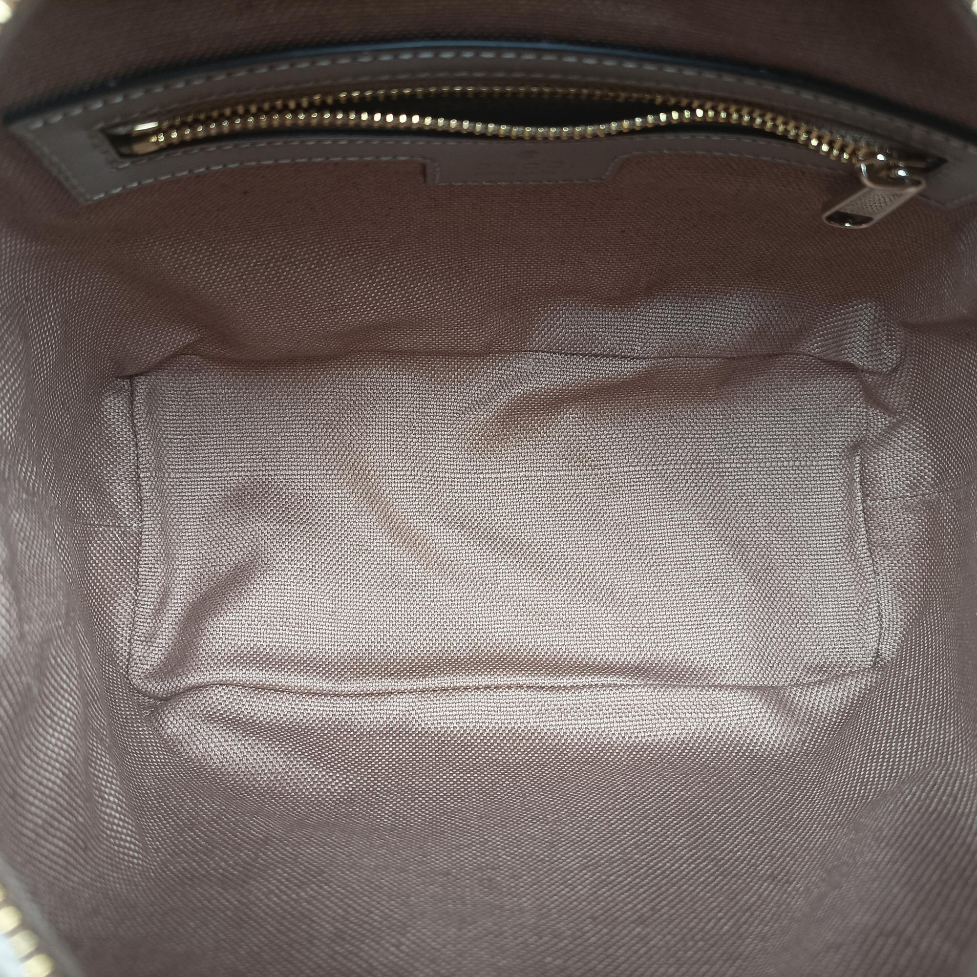 Pre-owned Gucci GG Shadow Beige PVC coated canvas × leather 795059 handbag | stylenewstar