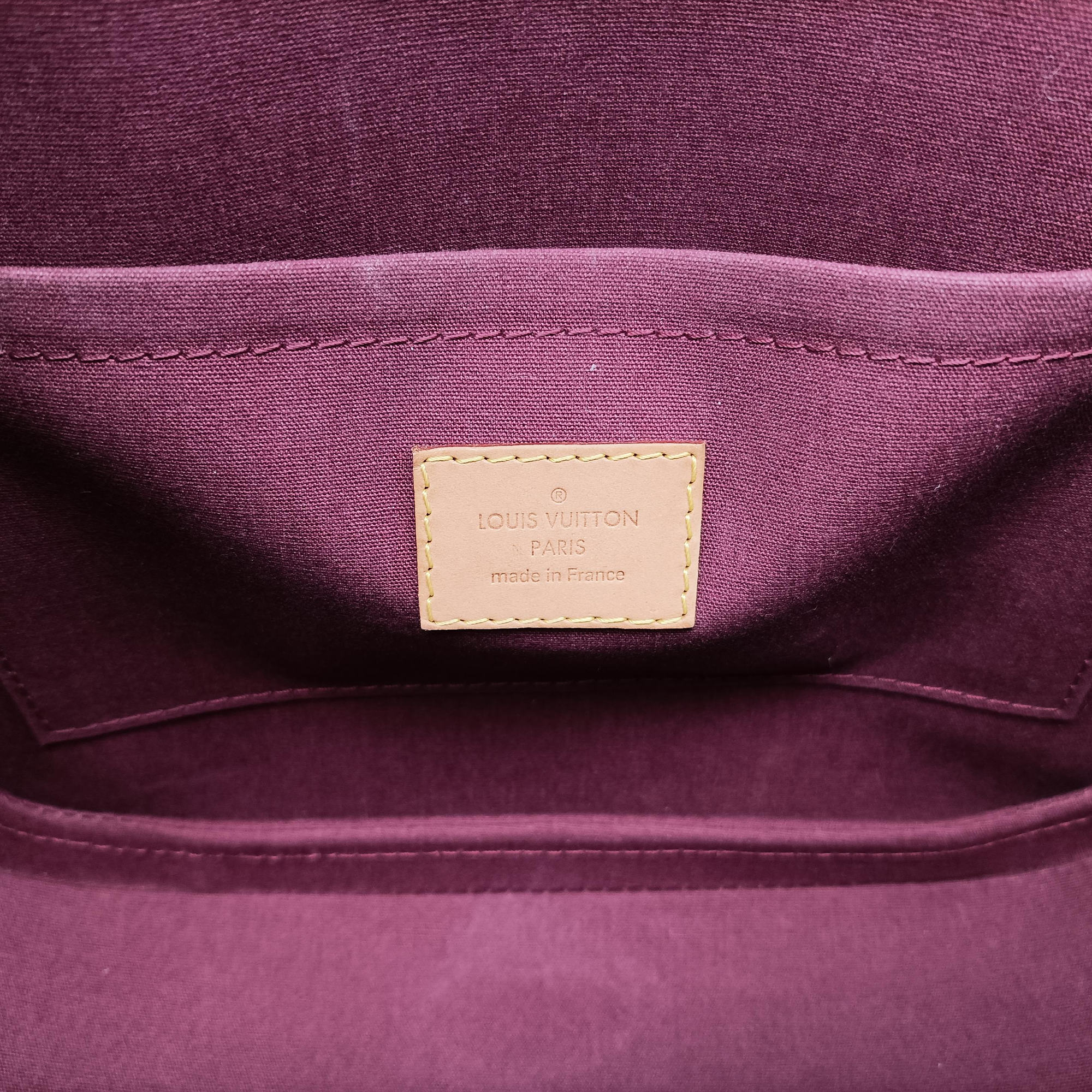 Pre-owned Louis Vuitton MIRADA AMARANTE Vernis M91397 shoulderbag | stylenewstar